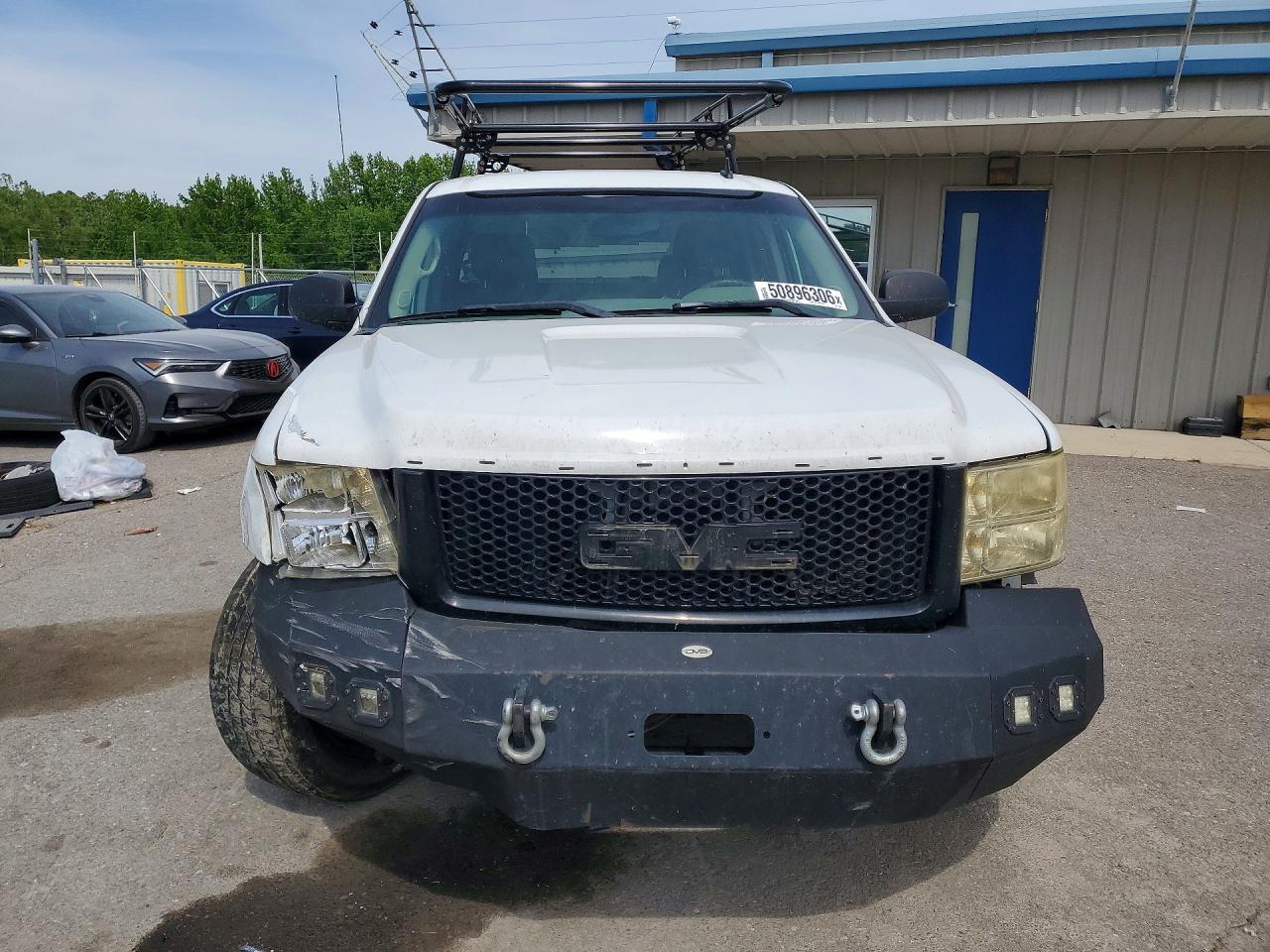 2009 Gmc Sierra C1500 White vin: 1GTEC19C29Z164004