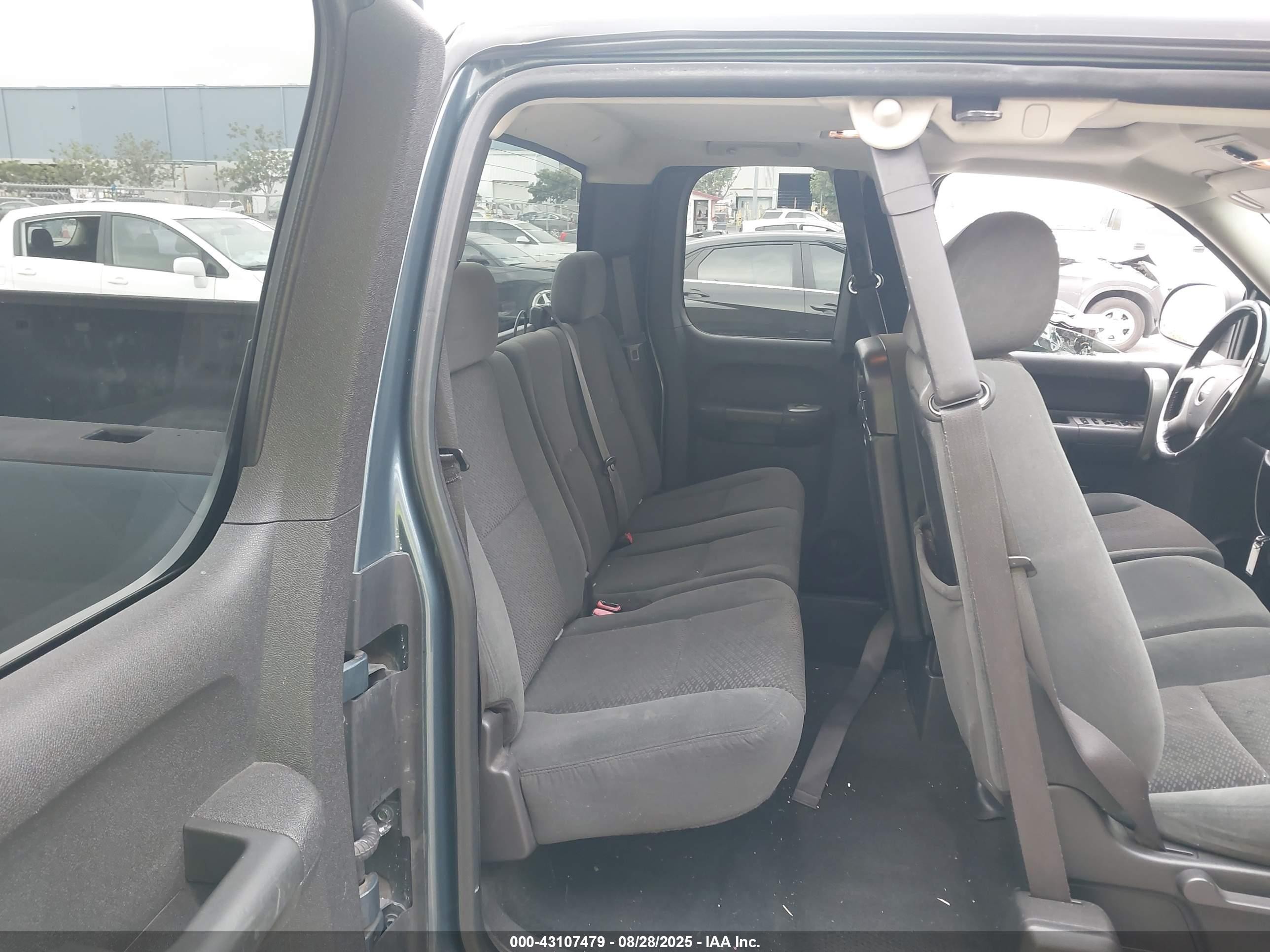 2007 Gmc Sierra 1500 Sle1 Синий vin: 1GTEC19C37Z503236
