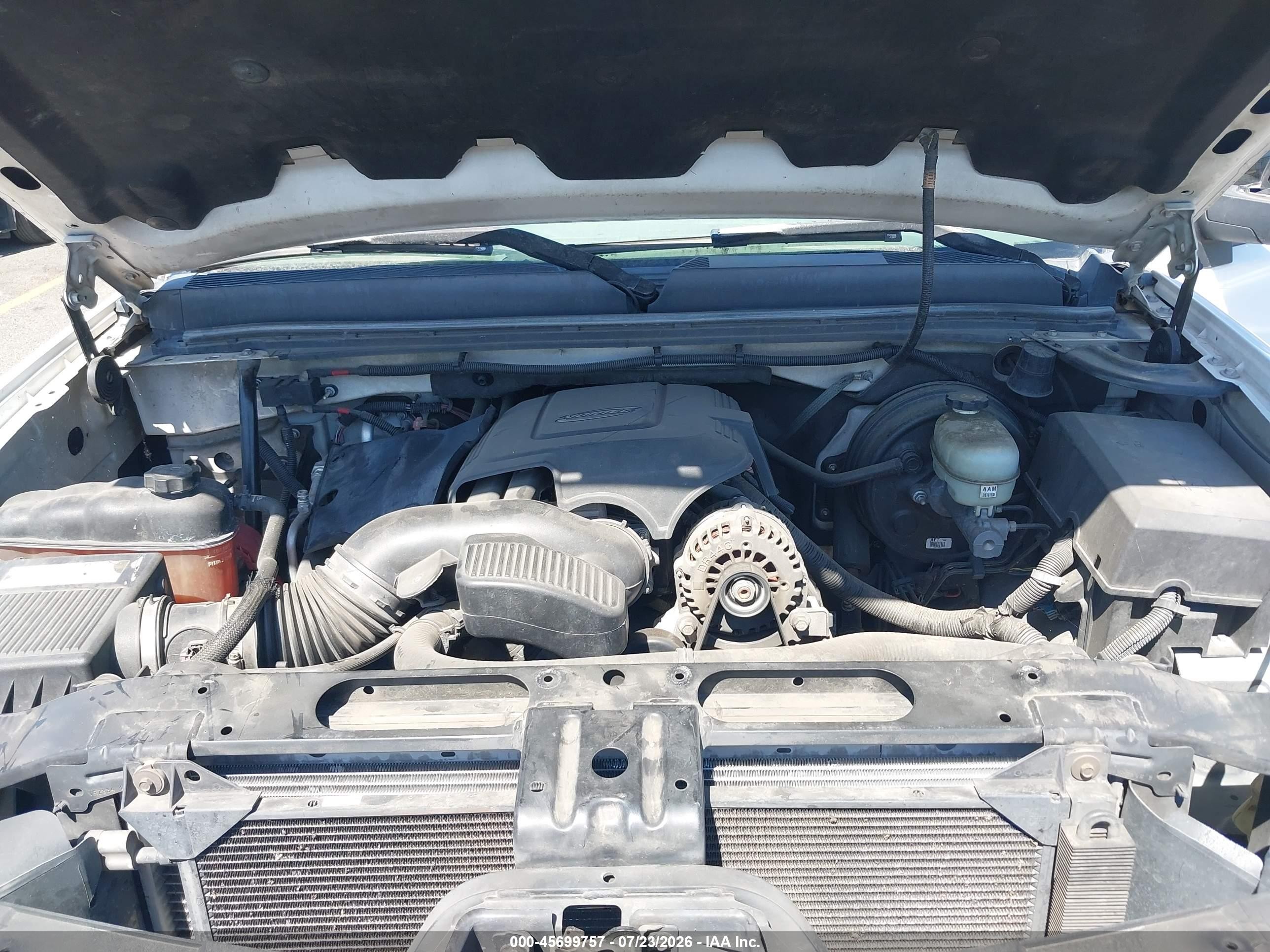 2007 Gmc Sierra 1500 Work Truck White vin: 1GTEC19C37Z512907