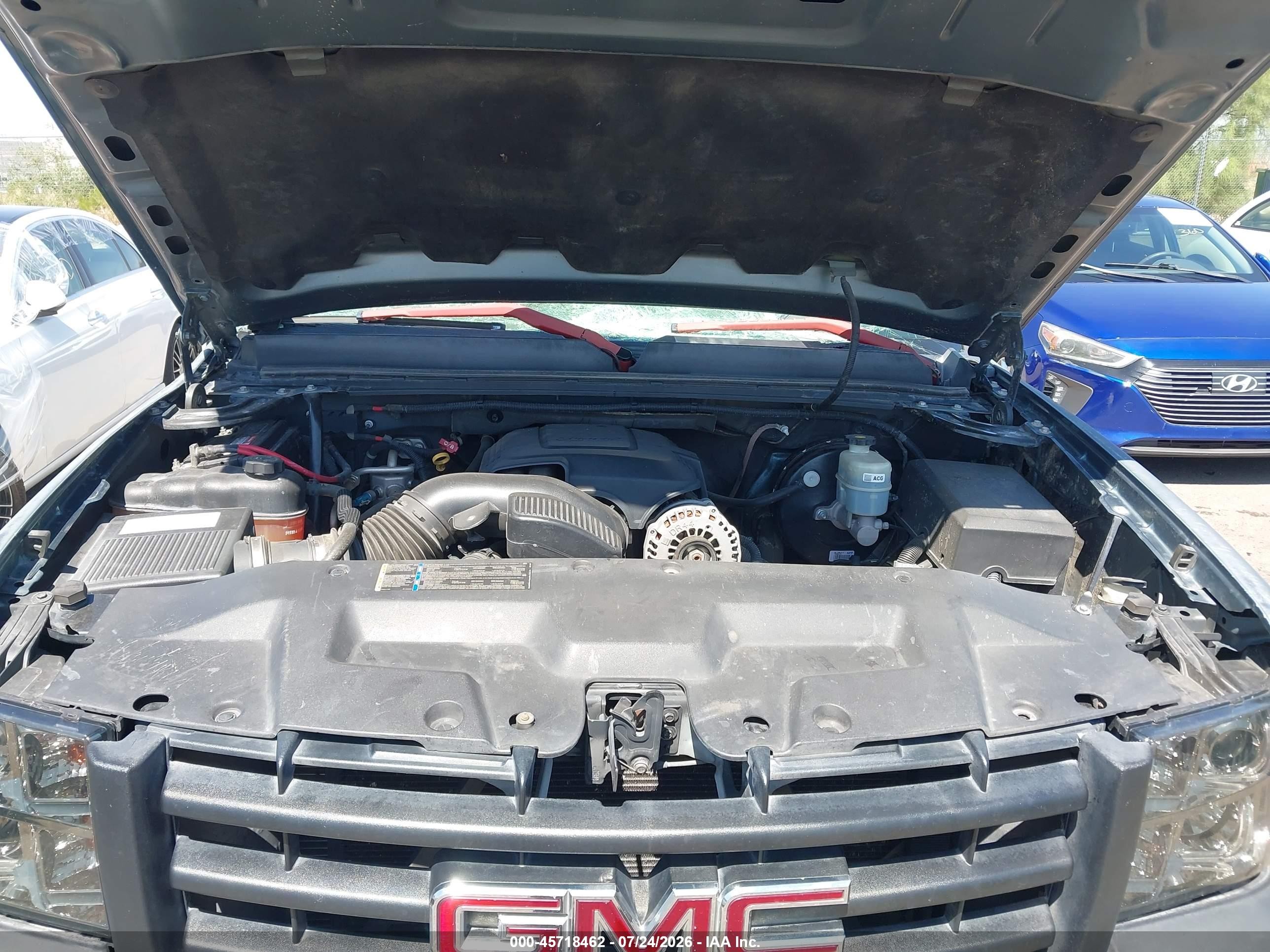 2007 Gmc Sierra 1500 Work Truck Turquoise vin: 1GTEC19C37Z576073