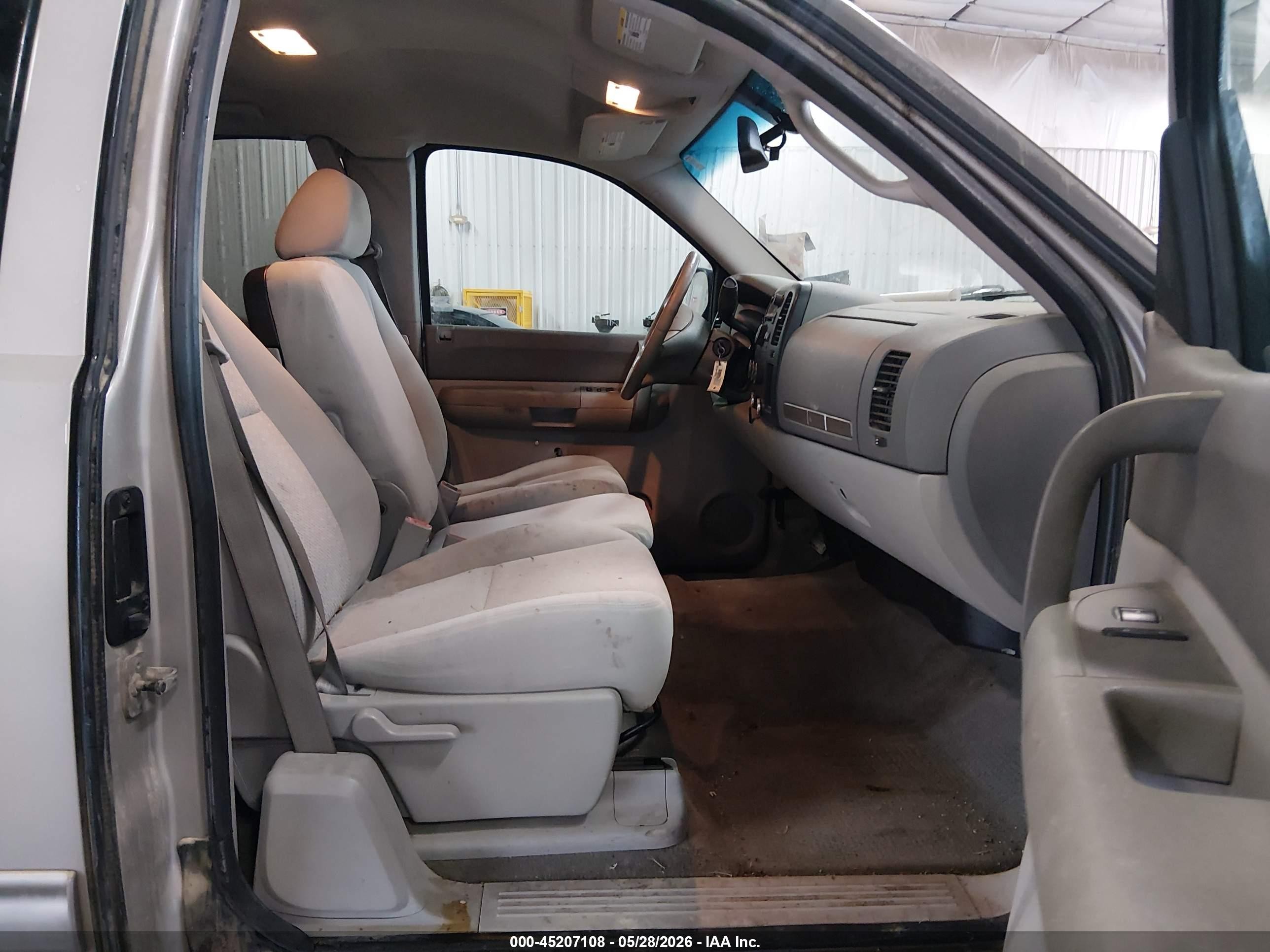 2008 Gmc Sierra 1500 Sle1 Gray vin: 1GTEC19C38Z107406