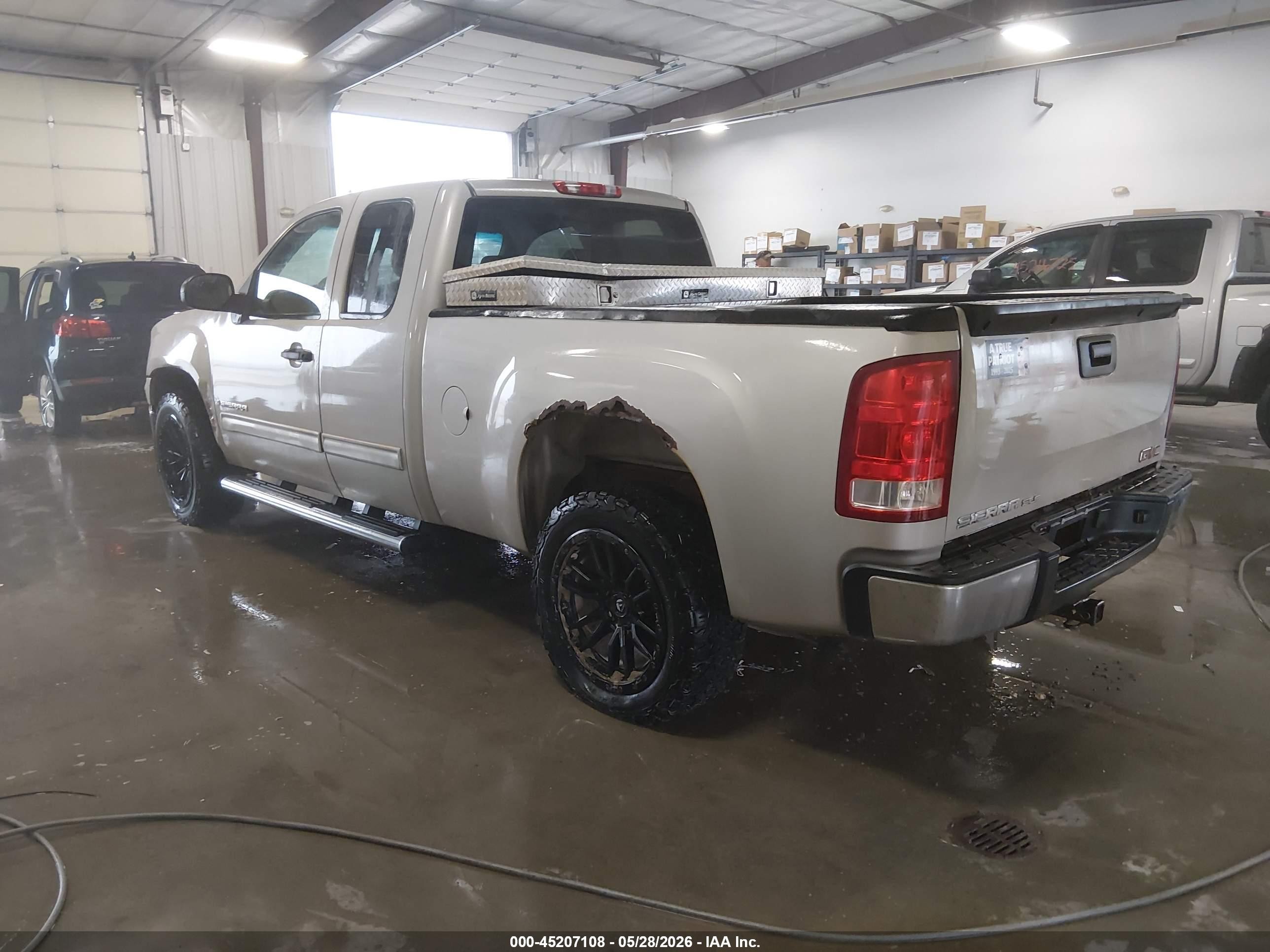 2008 Gmc Sierra 1500 Sle1 Gray vin: 1GTEC19C38Z107406