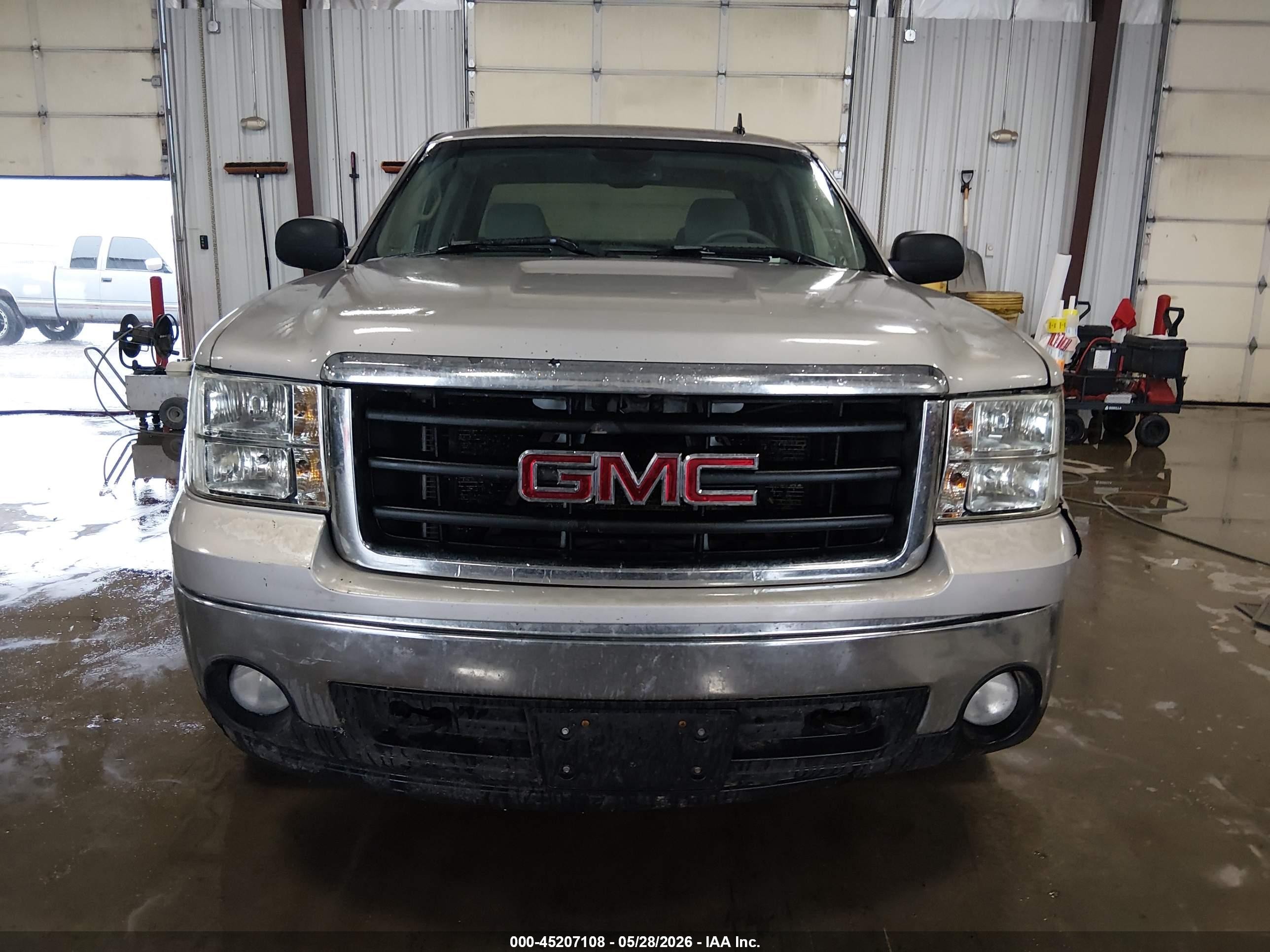2008 Gmc Sierra 1500 Sle1 Gray vin: 1GTEC19C38Z107406