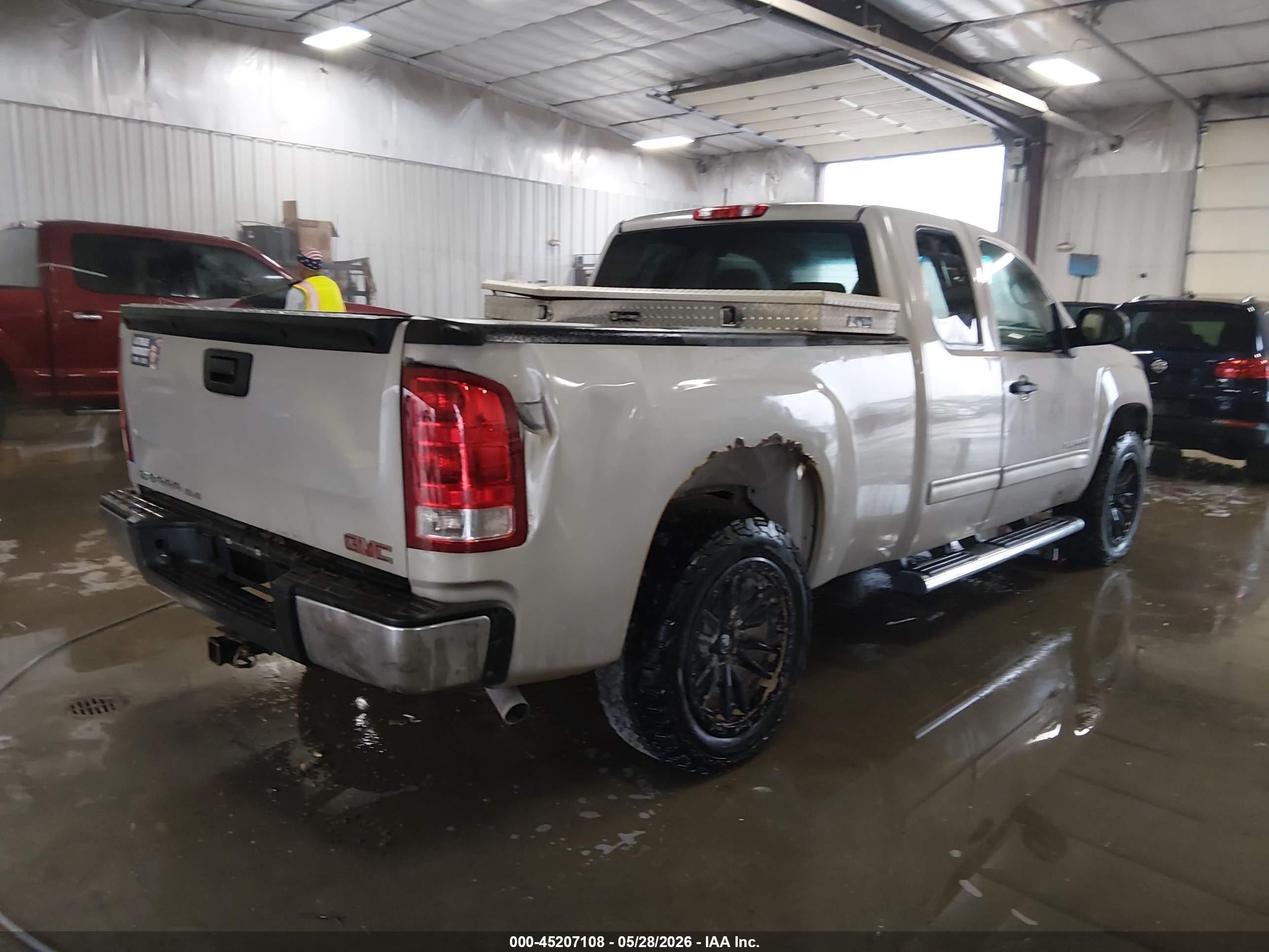 2008 Gmc Sierra 1500 Sle1 Gray vin: 1GTEC19C38Z107406
