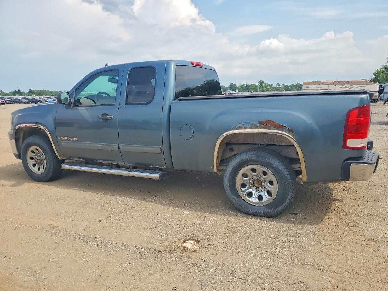 2009 Gmc Sierra C1500 Blue vin: 1GTEC19C49Z264394