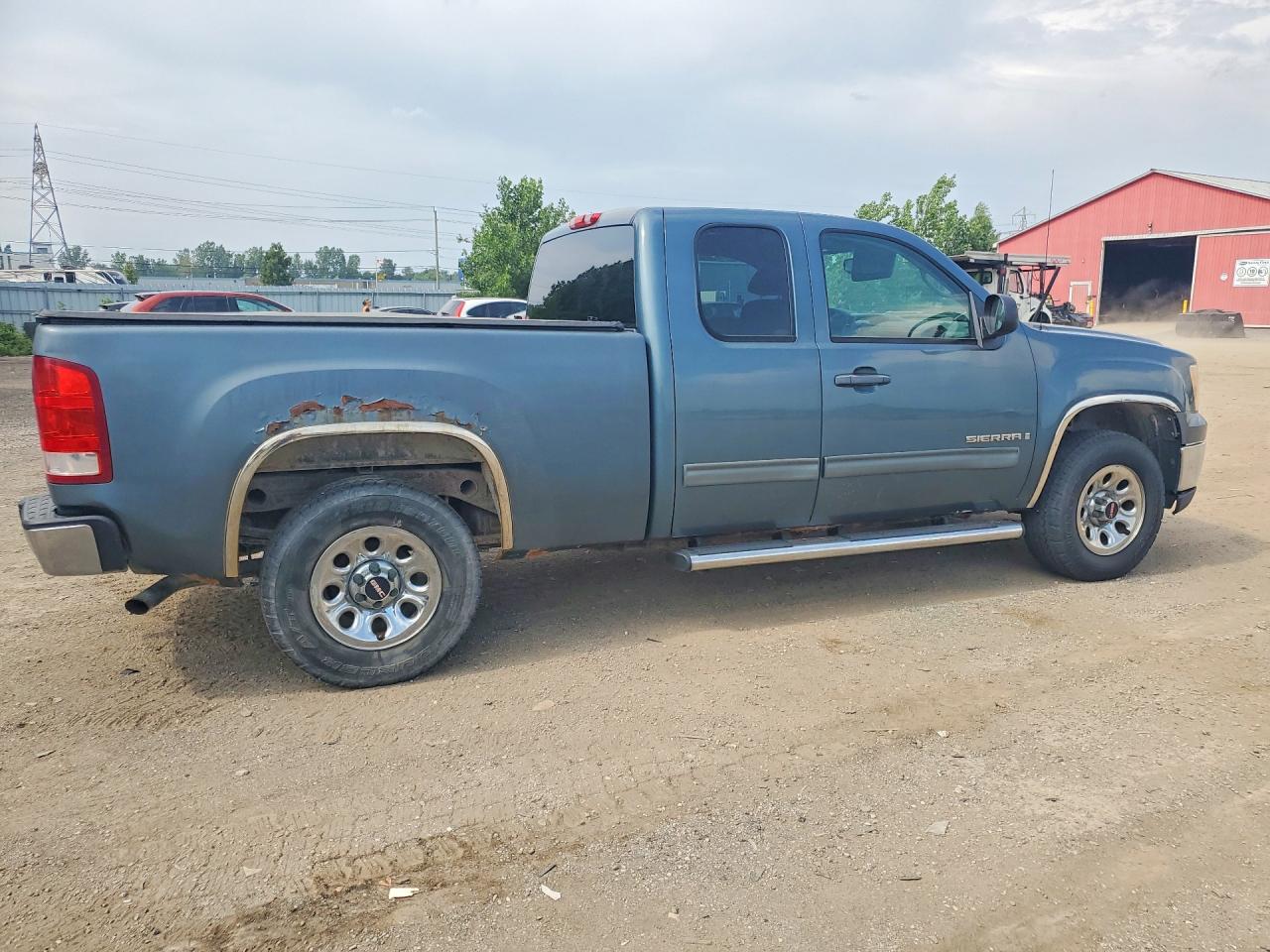 2009 Gmc Sierra C1500 Blue vin: 1GTEC19C49Z264394