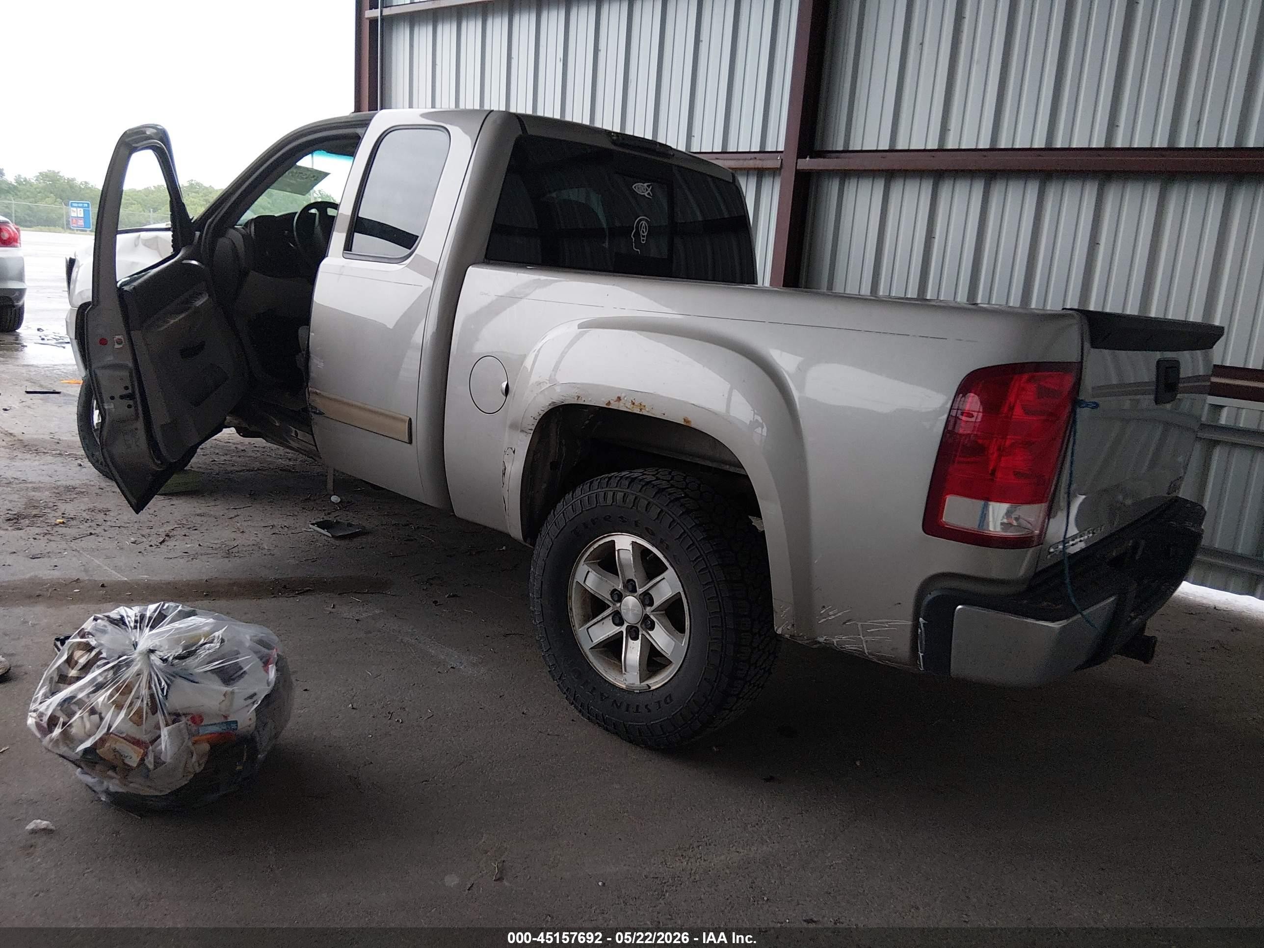 2007 Gmc Sierra 1500 Sle1 Brown vin: 1GTEC19C57Z526386