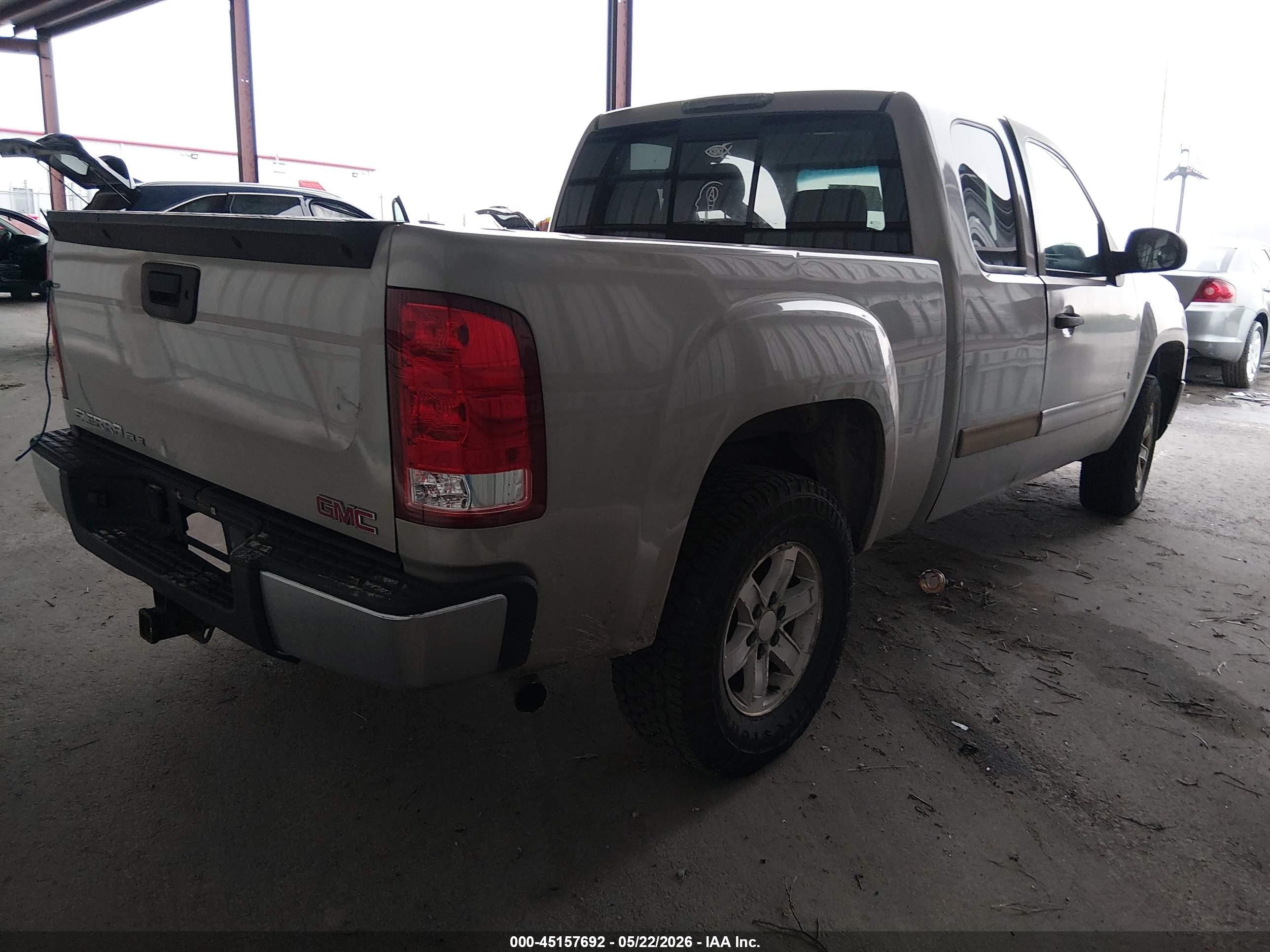 2007 Gmc Sierra 1500 Sle1 Brown vin: 1GTEC19C57Z526386