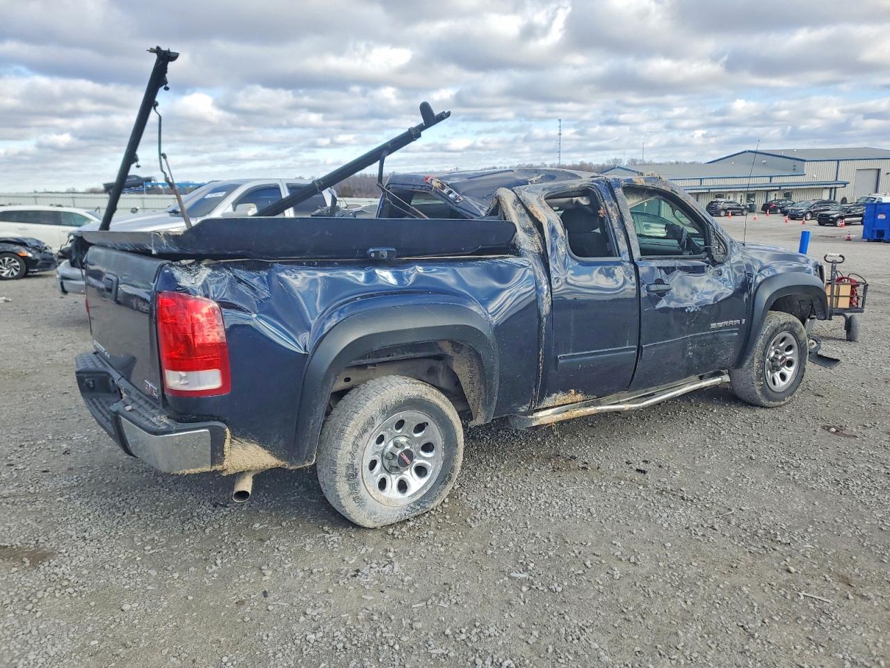 2008 Gmc Sierra C1500 Black vin: 1GTEC19C98Z125537