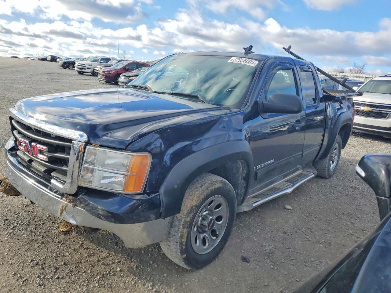 2008 Gmc Sierra C1500 Black vin: 1GTEC19C98Z125537