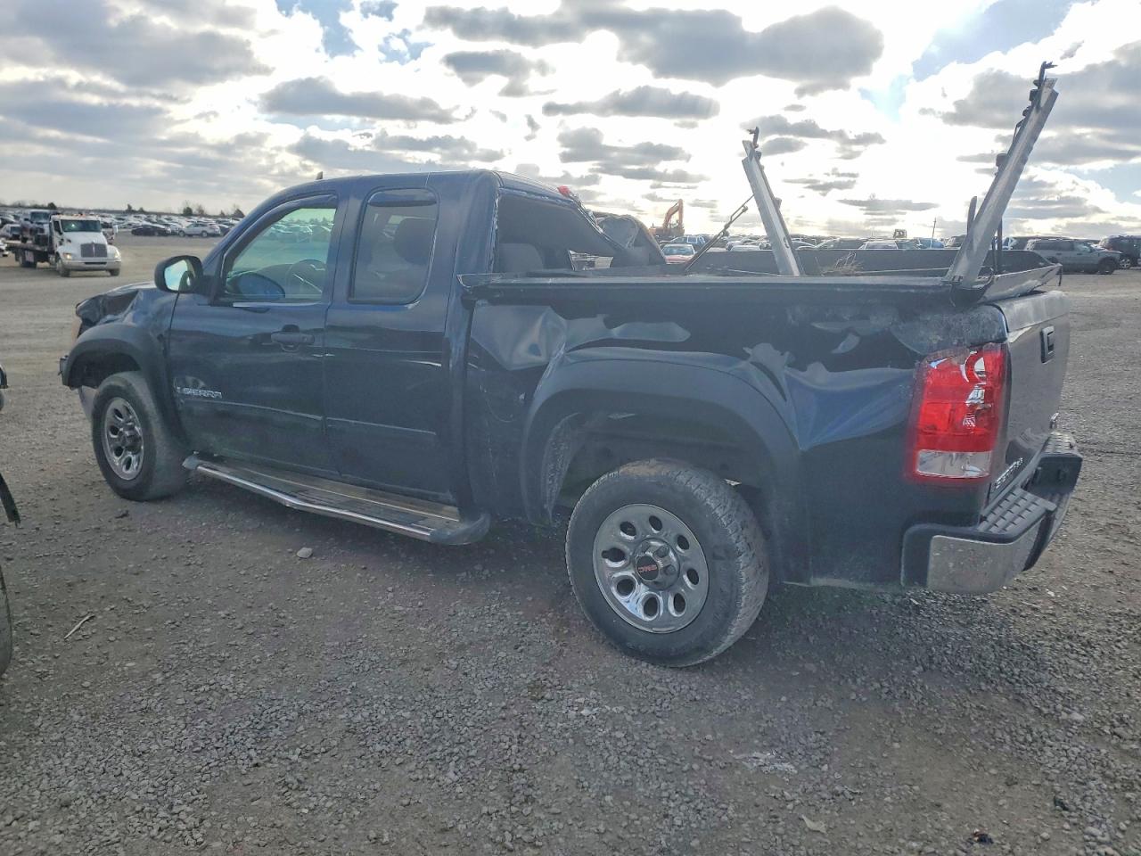 2008 Gmc Sierra C1500 Black vin: 1GTEC19C98Z125537
