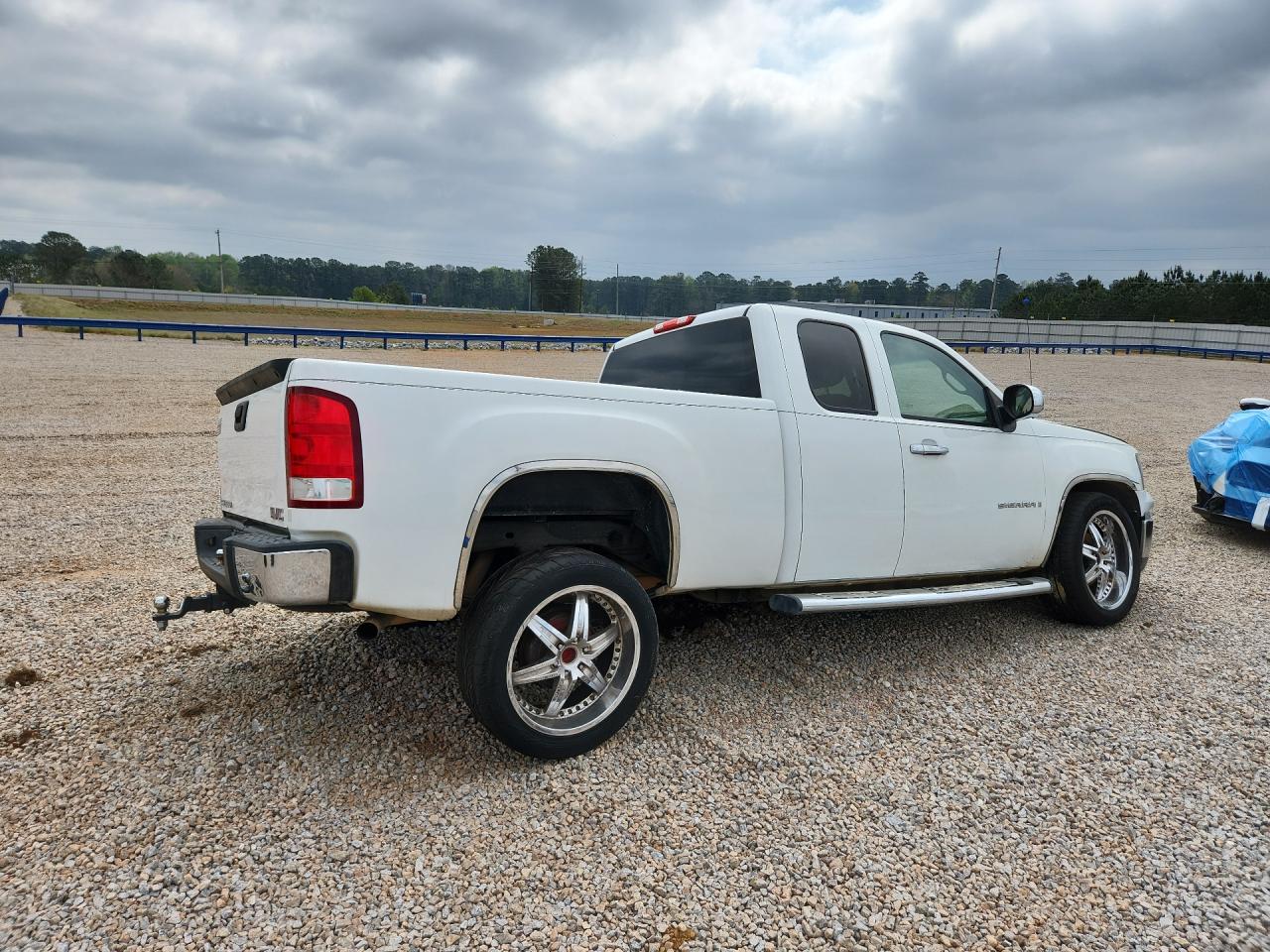 2007 Gmc New Sierra C1500 White vin: 1GTEC19CX7Z599091