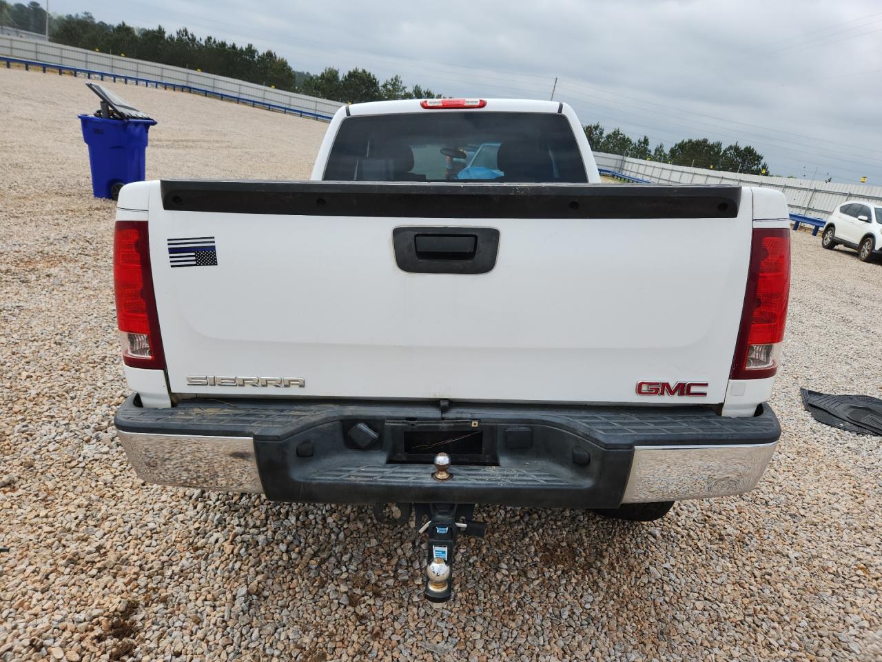 2007 Gmc New Sierra C1500 White vin: 1GTEC19CX7Z599091