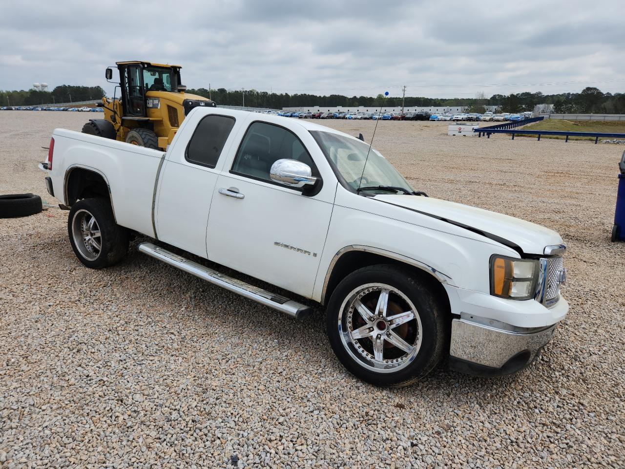 2007 Gmc New Sierra C1500 White vin: 1GTEC19CX7Z599091