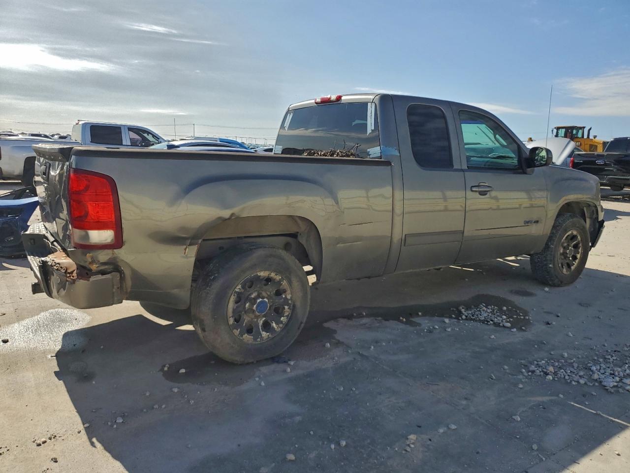 2008 Gmc Sierra Gray vin: 1GTEC19J18Z173936