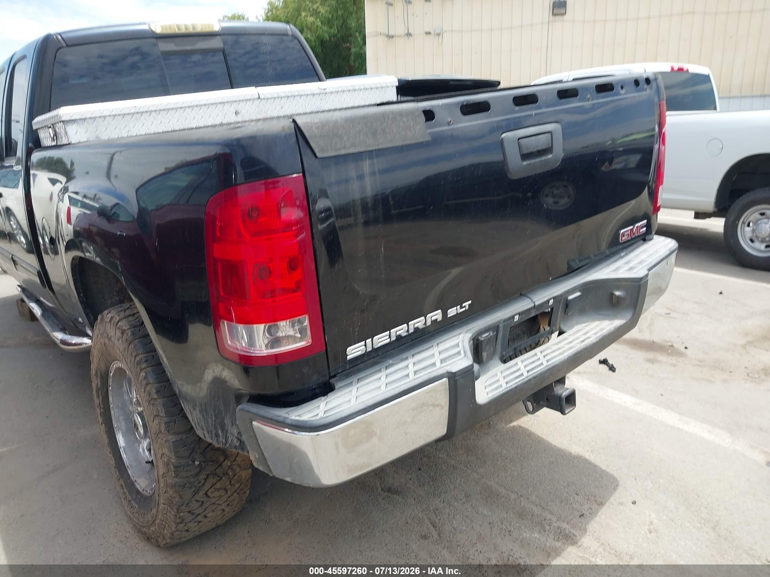 2008 Gmc Sierra 1500 Slt Black vin: 1GTEC19J38Z223249