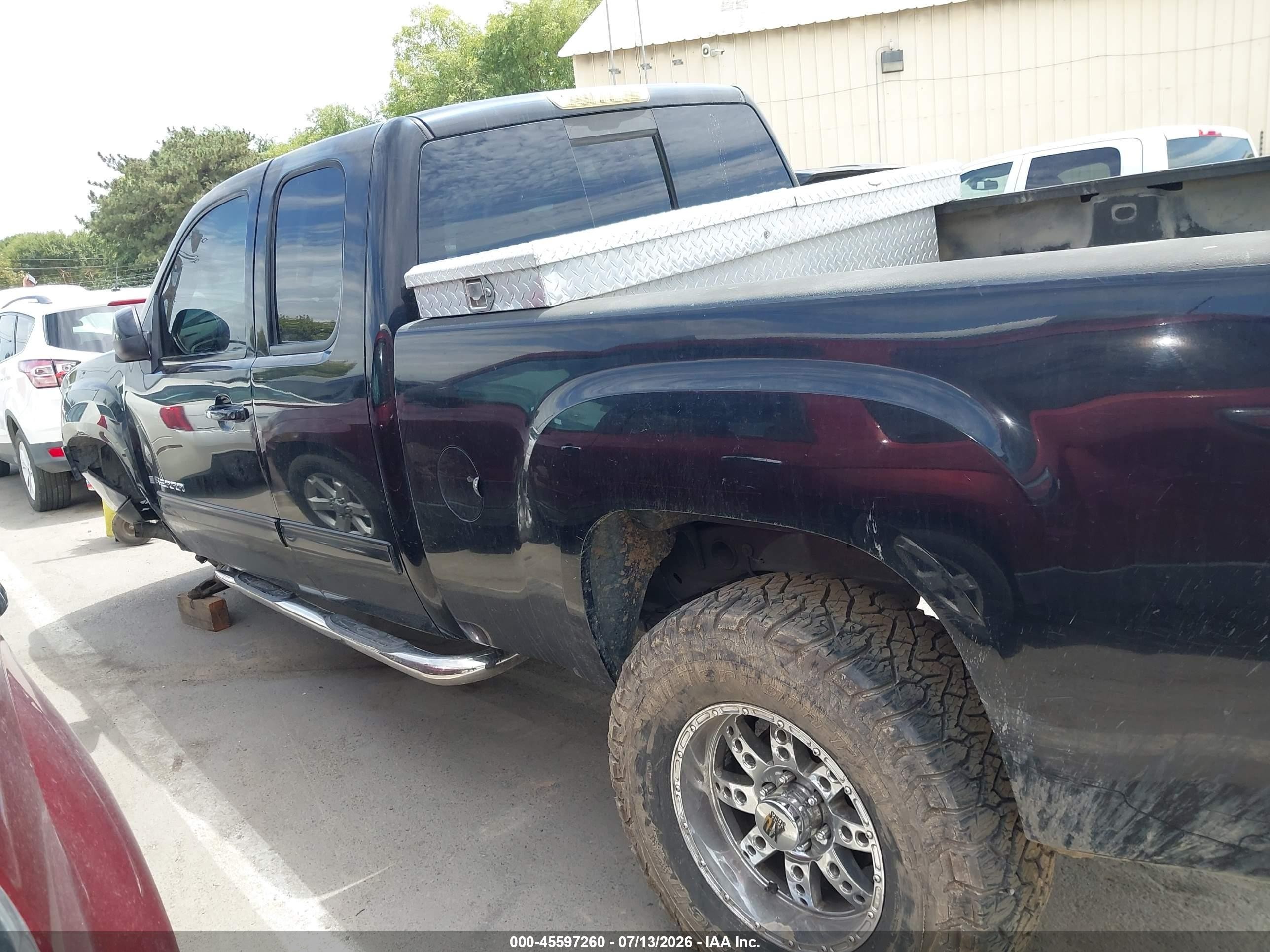 2008 Gmc Sierra 1500 Slt Black vin: 1GTEC19J38Z223249