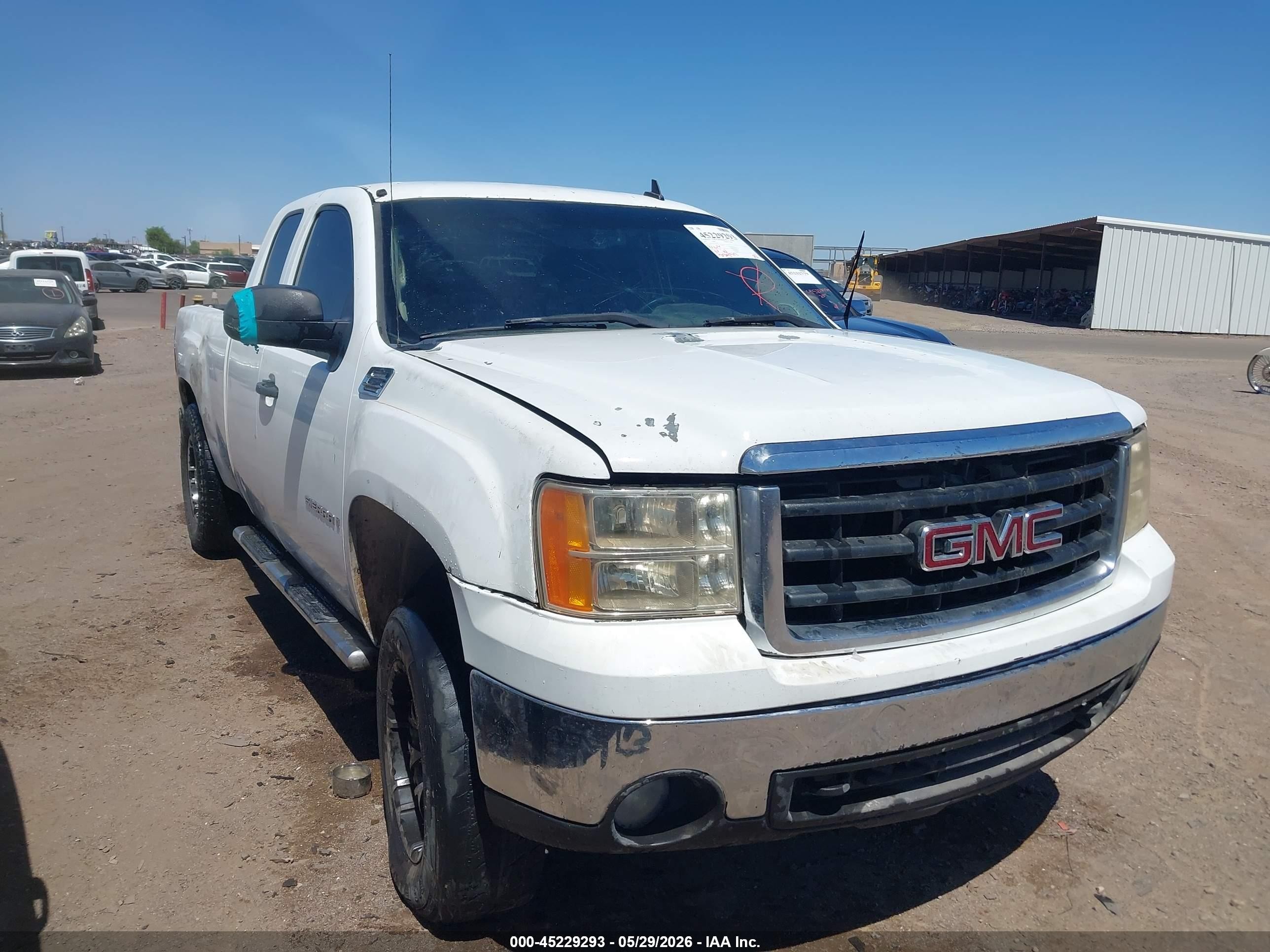 2007 Gmc Sierra 1500 Sle1 White vin: 1GTEC19J47Z559815