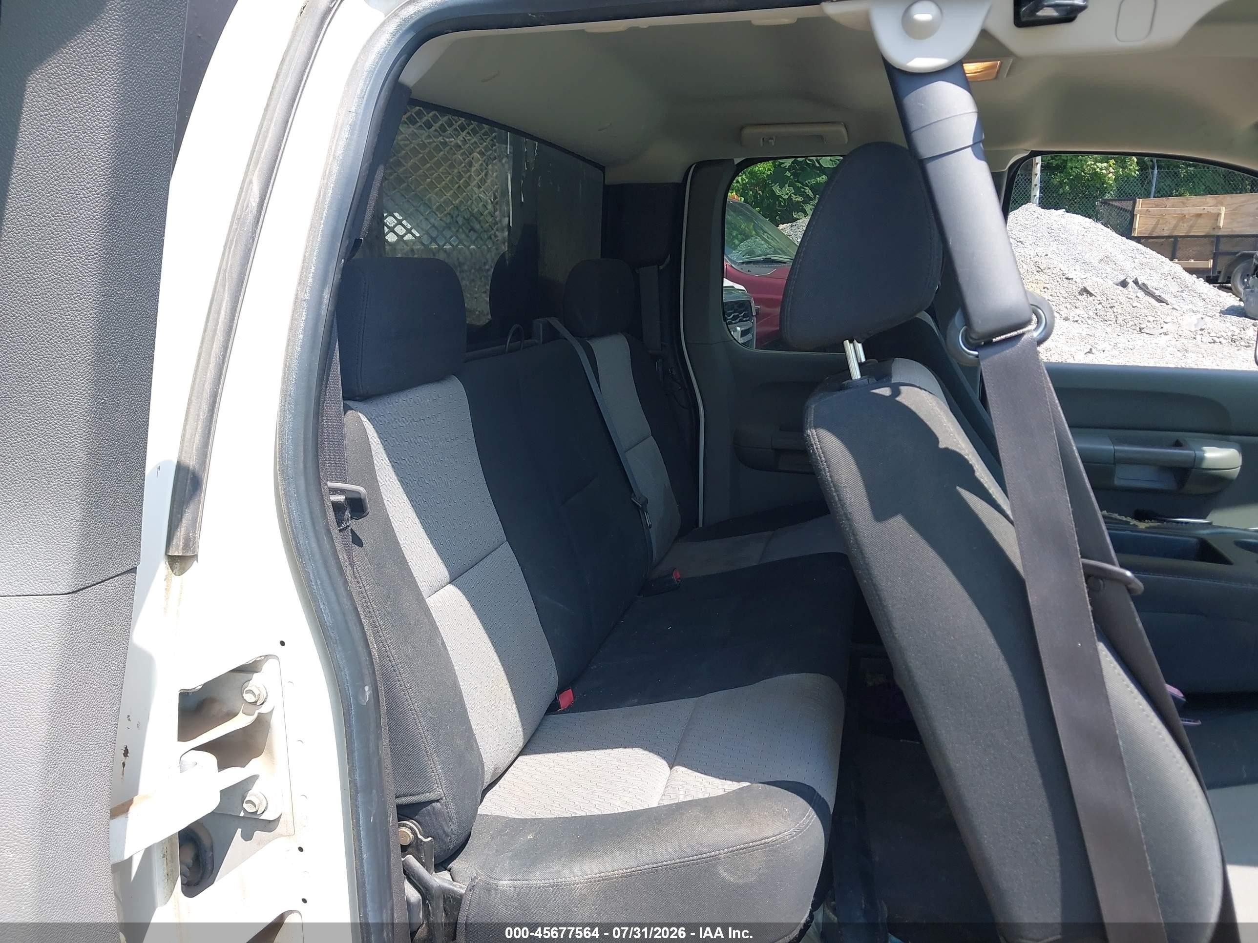 2008 Gmc Sierra 1500 Work Truck White vin: 1GTEC19J58E179374