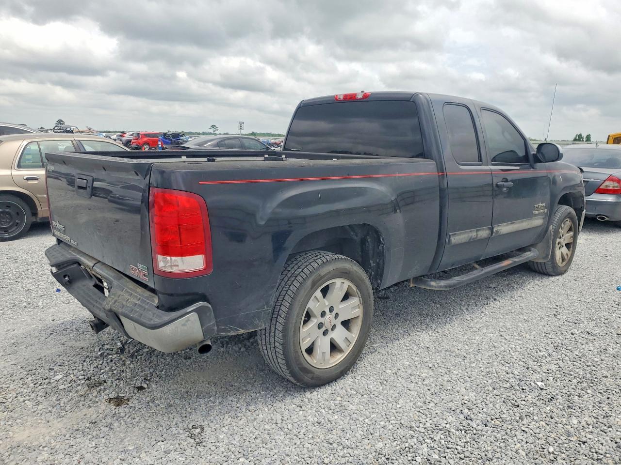2008 Gmc Sierra C1500 Black vin: 1GTEC19J58Z171557