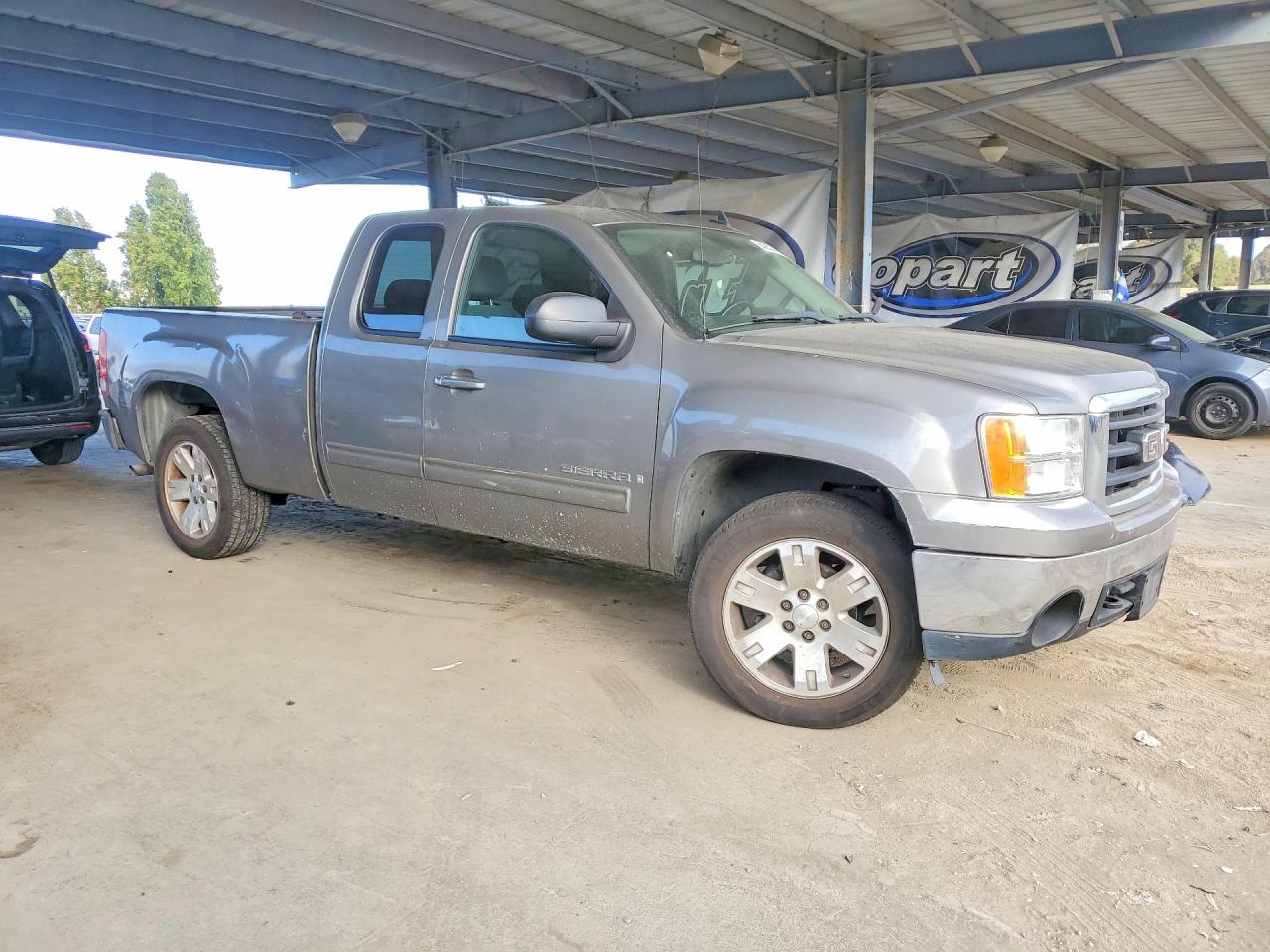 2008 Gmc Sierra C1500 Gray vin: 1GTEC19J68Z237002