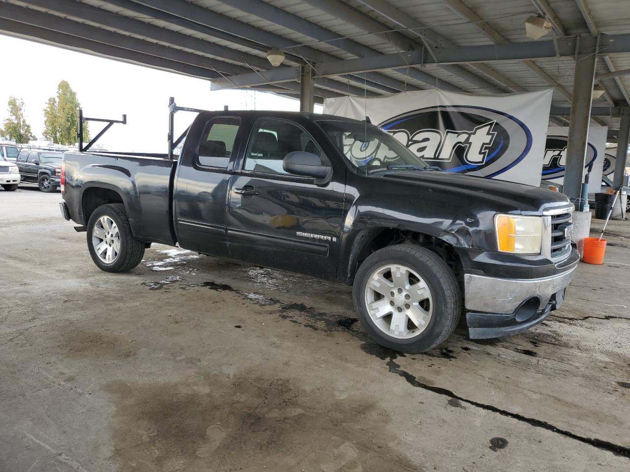 2008 Gmc Sierra C1500 Black vin: 1GTEC19J78Z257839