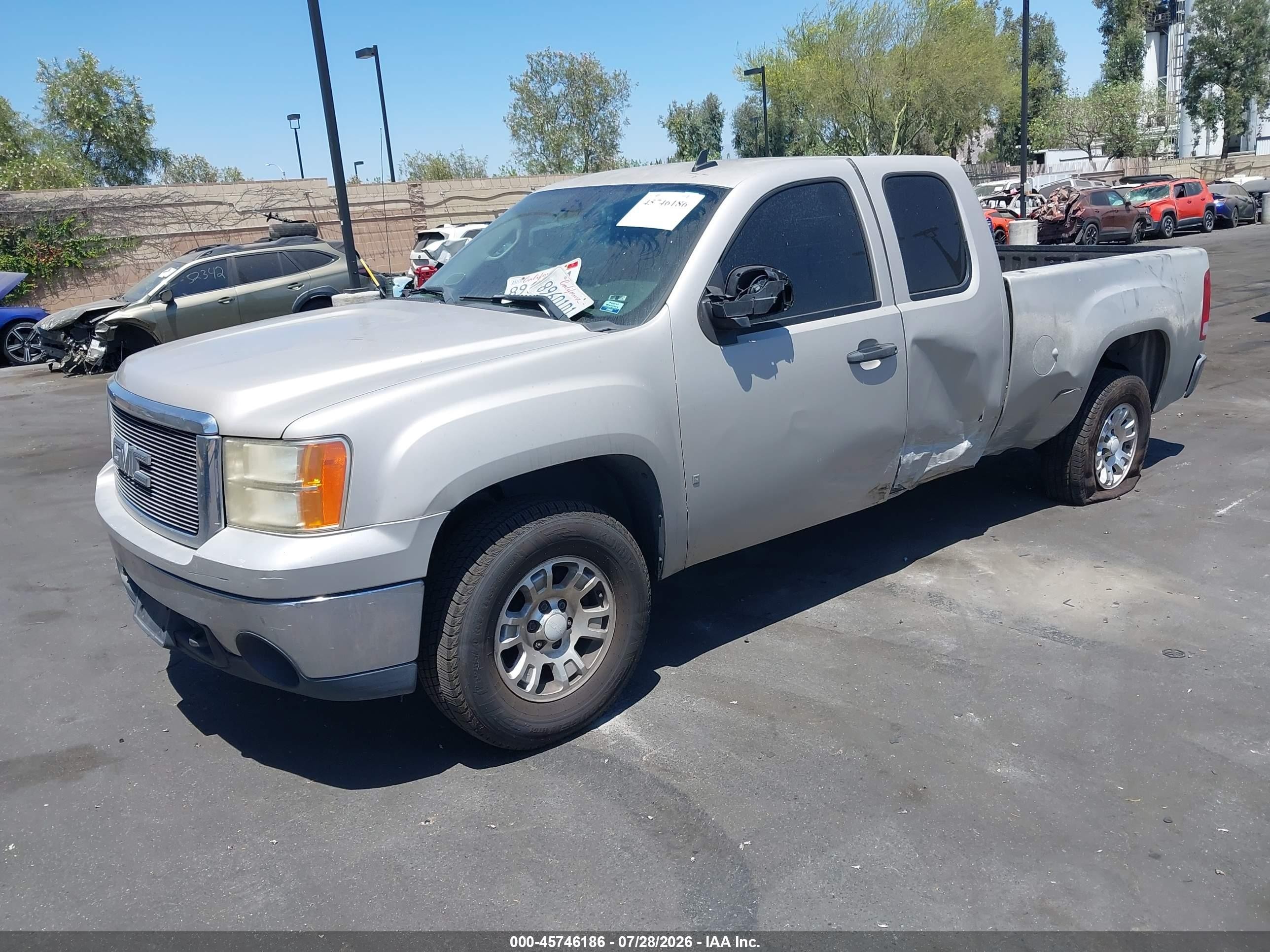 2008 Gmc Sierra 1500 Sle1 Tan vin: 1GTEC19J88Z279915