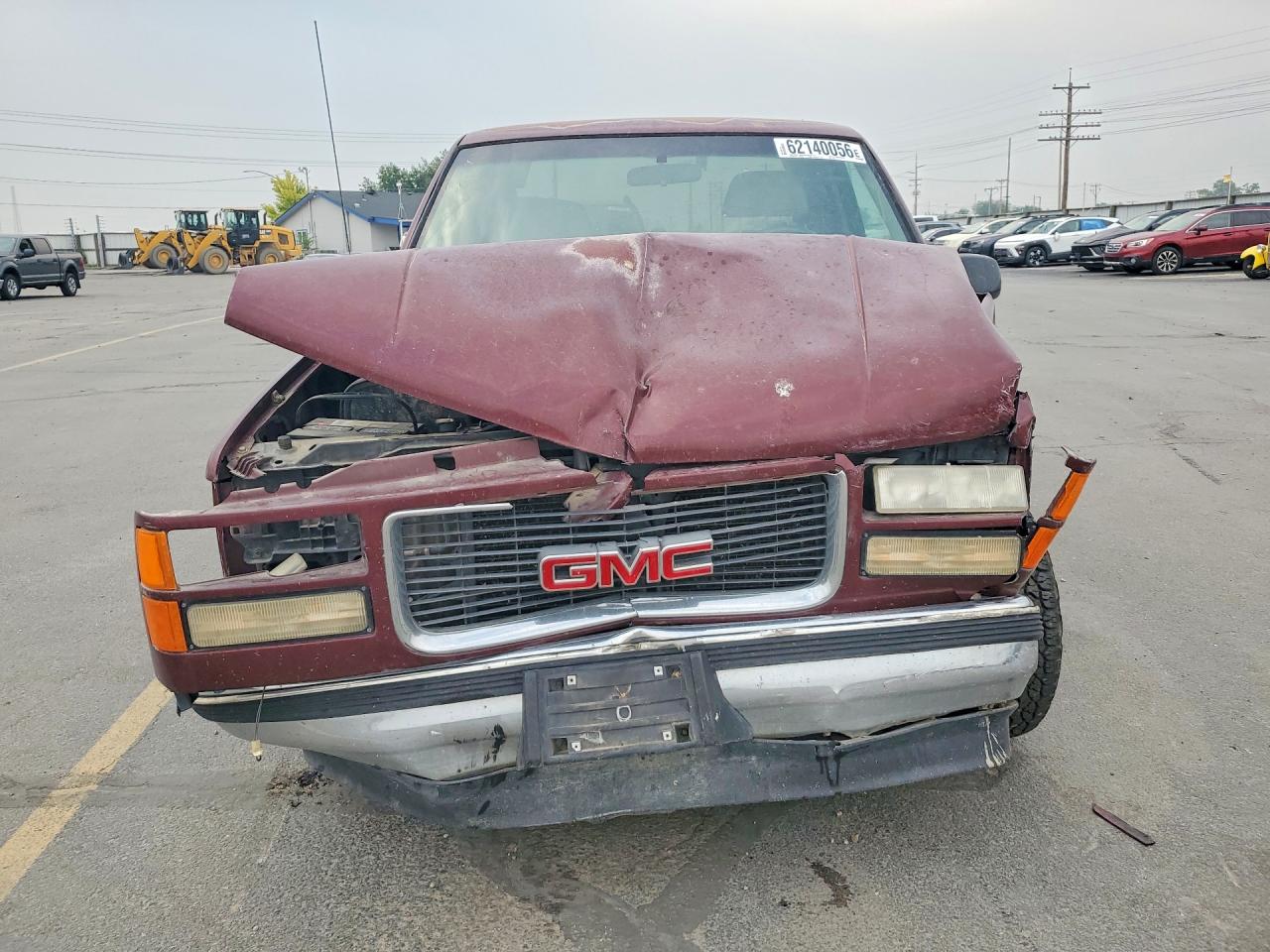 1998 Gmc Sierra C1500 Maroon vin: 1GTEC19M4WR511451