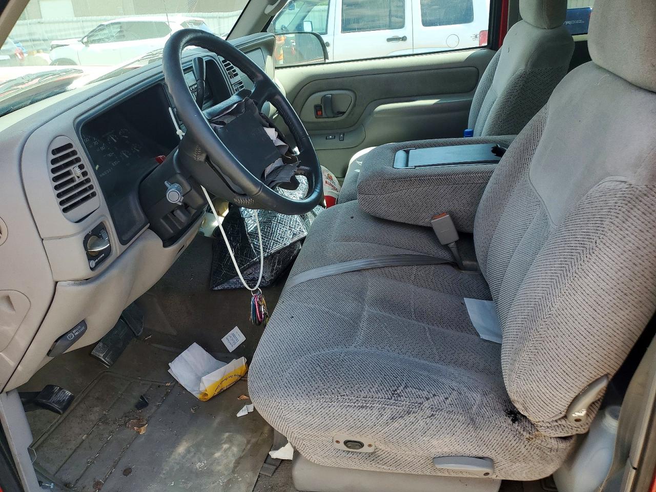 1997 Gmc Sierra C1500 Красный vin: 1GTEC19R5VE501898