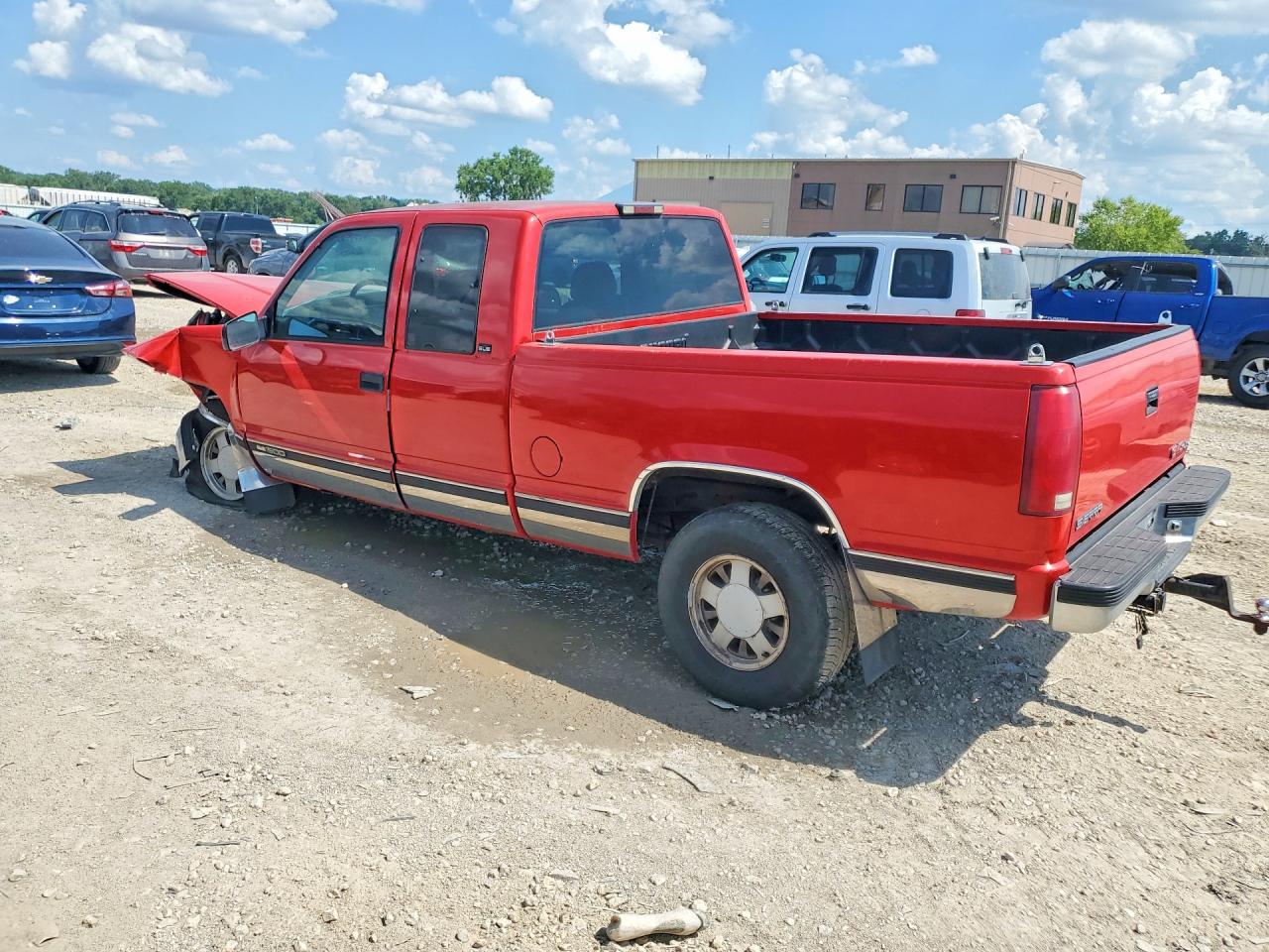 1997 Gmc Sierra C1500 Красный vin: 1GTEC19R5VE501898