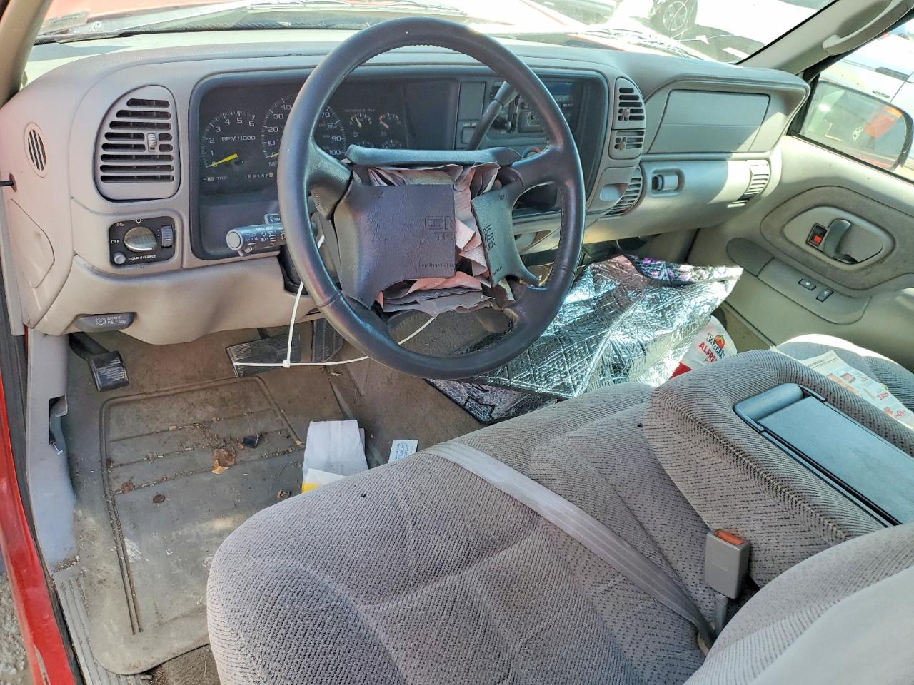 1997 Gmc Sierra C1500 Красный vin: 1GTEC19R5VE501898