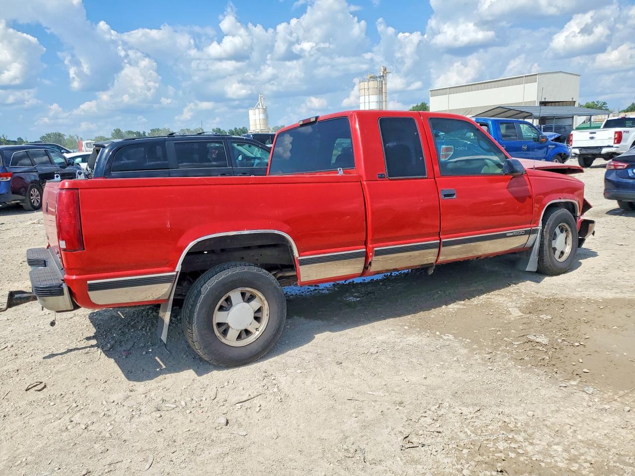1997 Gmc Sierra C1500 Красный vin: 1GTEC19R5VE501898