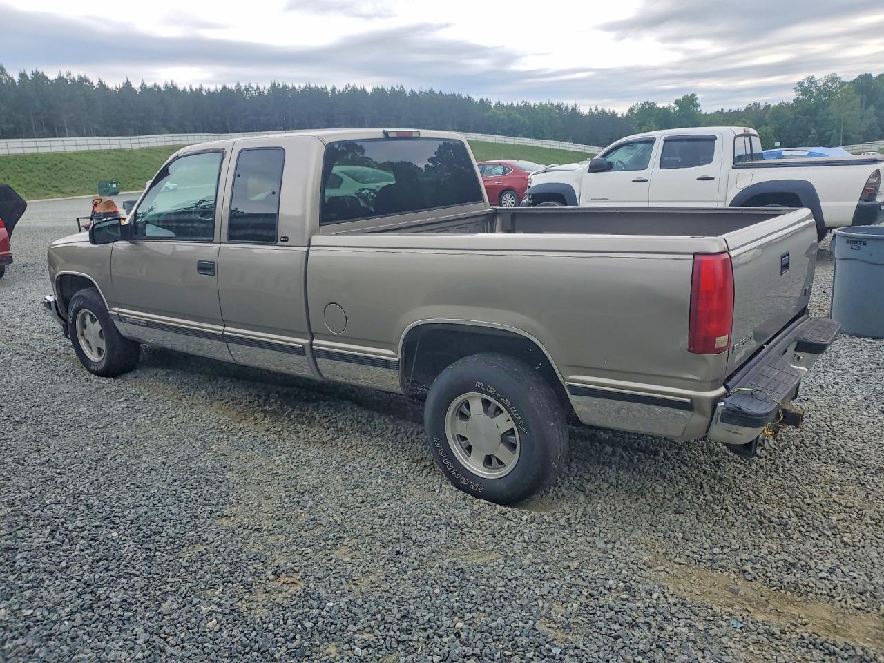 1998 Gmc Sierra C1500 Gray vin: 1GTEC19R8WR512940