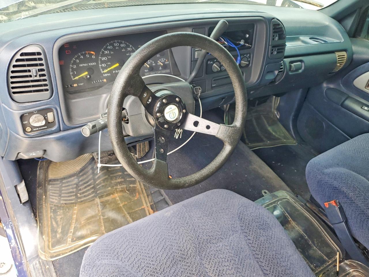 1996 Gmc Sierra Blue vin: 1GTEC19R9TE548378