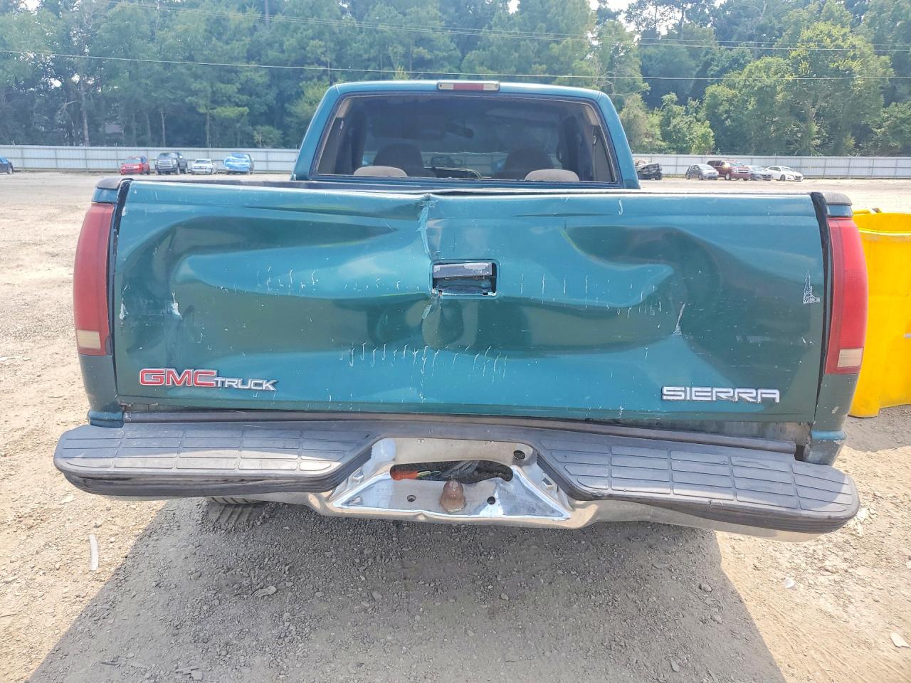 1996 Gmc Sierra C1500 Green vin: 1GTEC19R9TE549031