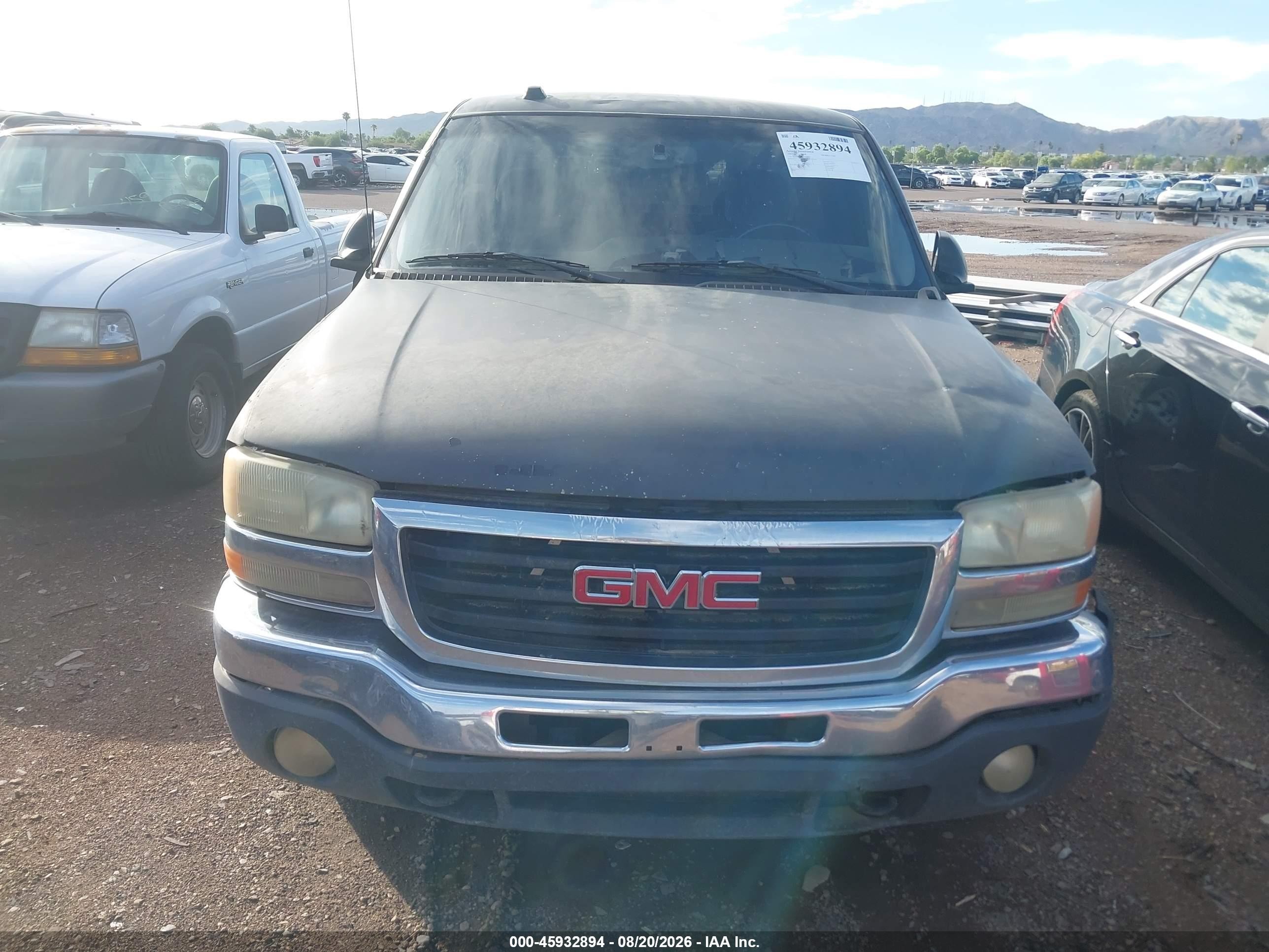 2005 Gmc Sierra 1500 Sle Blue vin: 1GTEC19T05Z124286