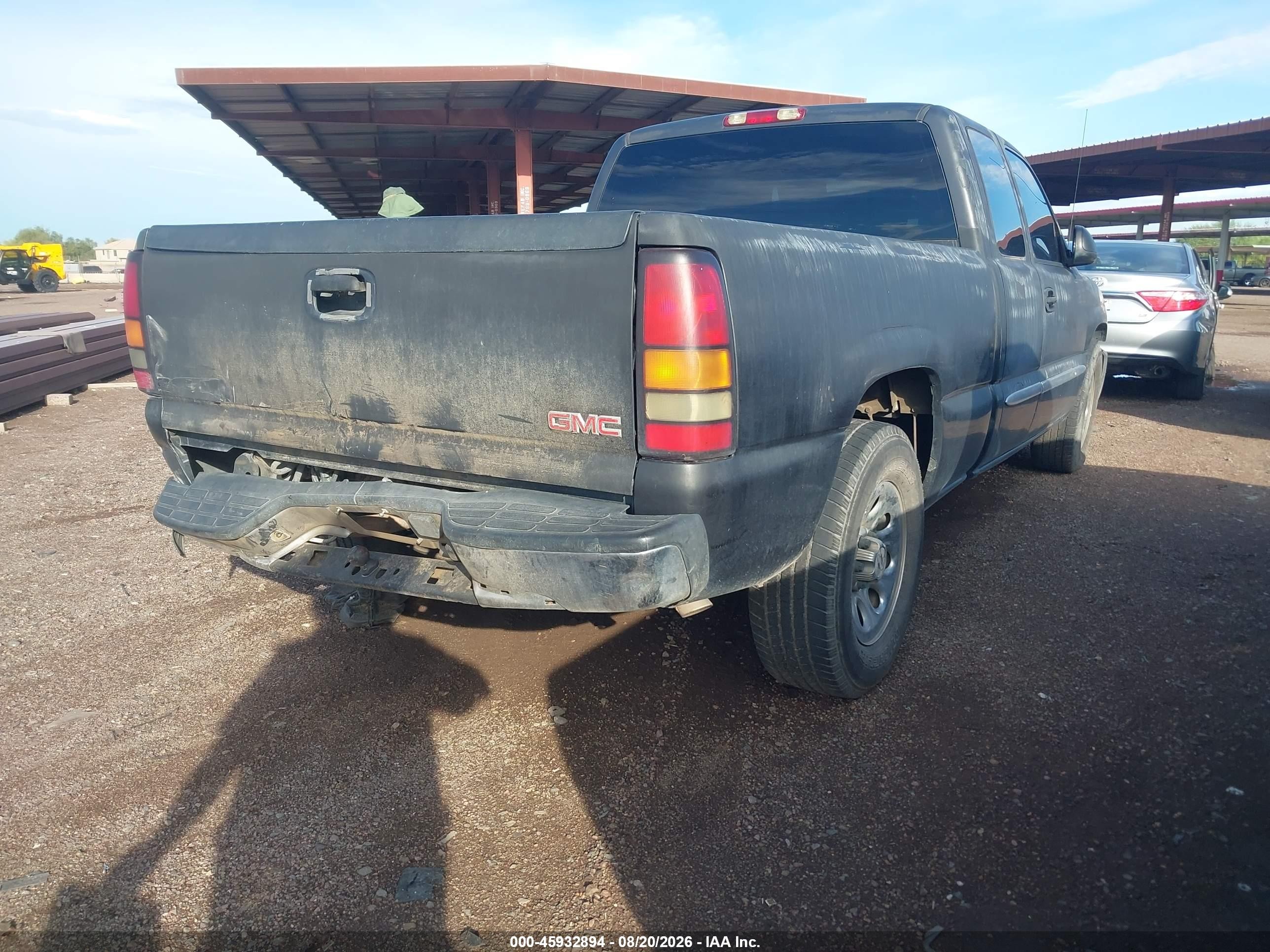 2005 Gmc Sierra 1500 Sle Blue vin: 1GTEC19T05Z124286