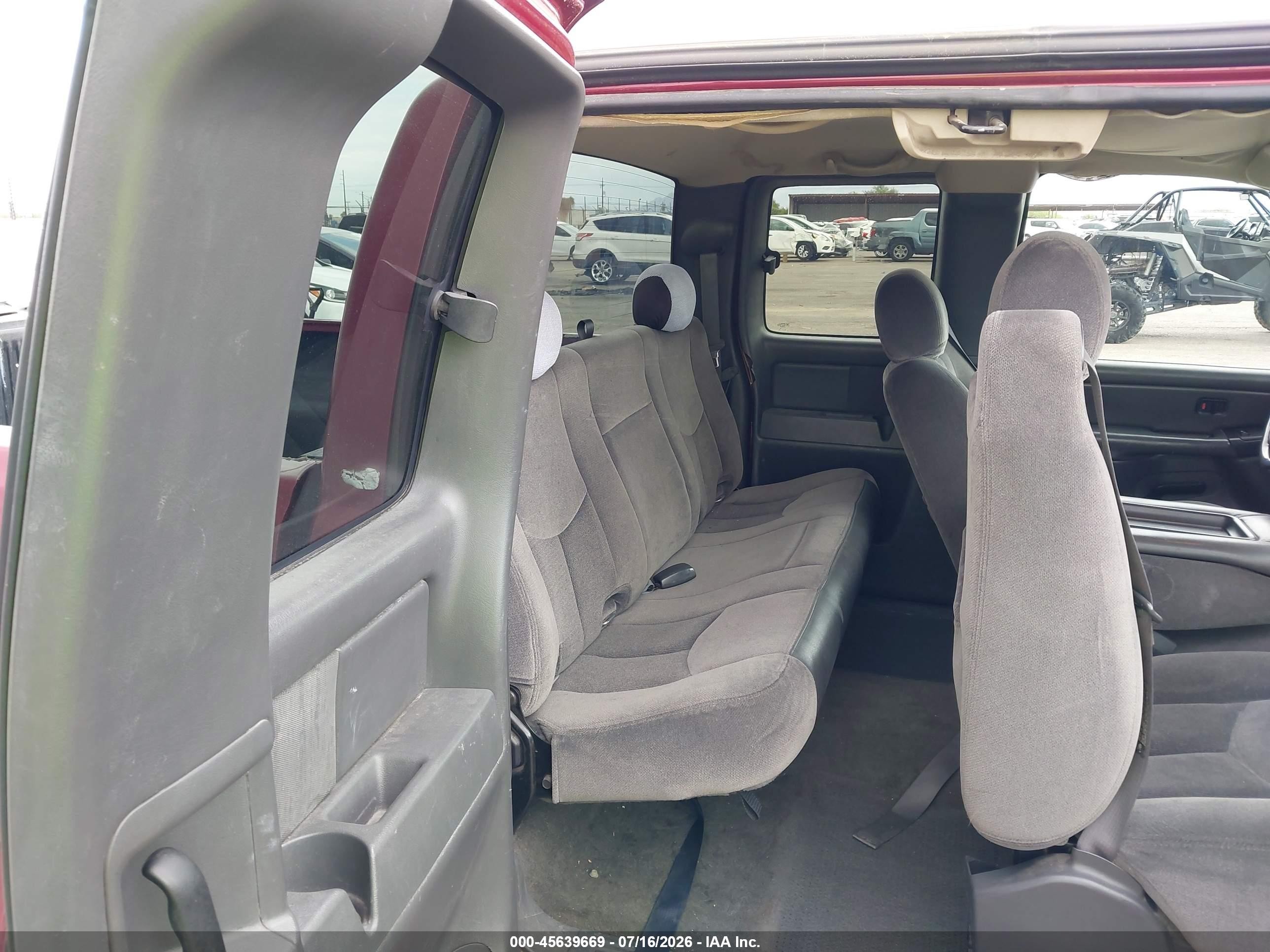 2005 Gmc Sierra 1500 Sle Burgundy vin: 1GTEC19T05Z356757