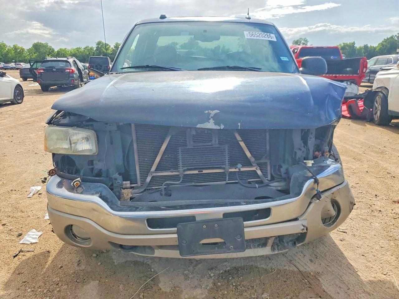 2004 Gmc New Sierra C1500 Blue vin: 1GTEC19T14Z207126