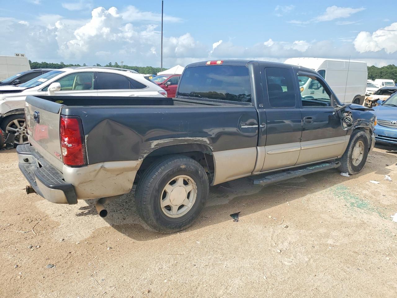 2004 Gmc New Sierra C1500 Blue vin: 1GTEC19T14Z207126