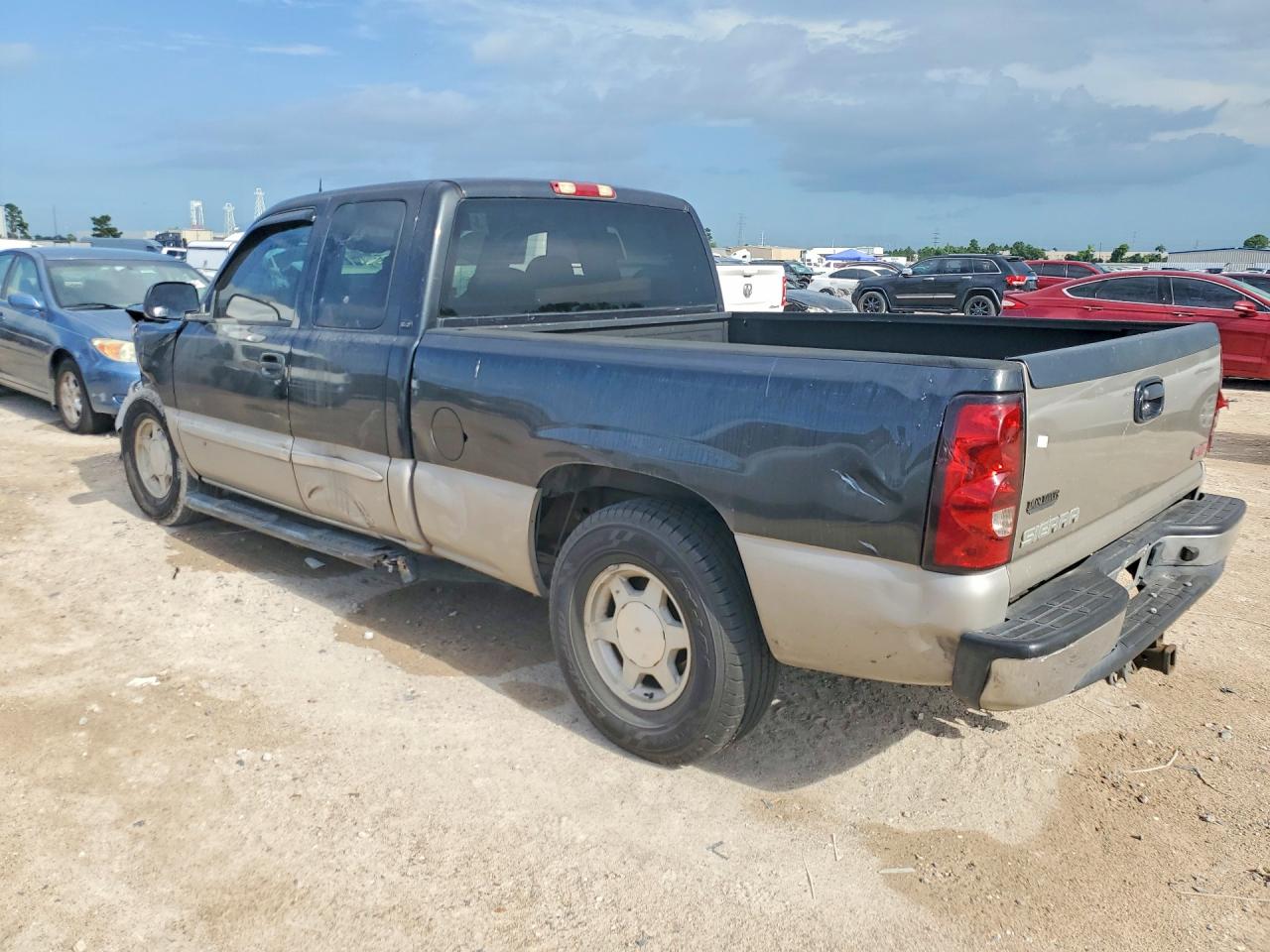 2004 Gmc New Sierra C1500 Blue vin: 1GTEC19T14Z207126