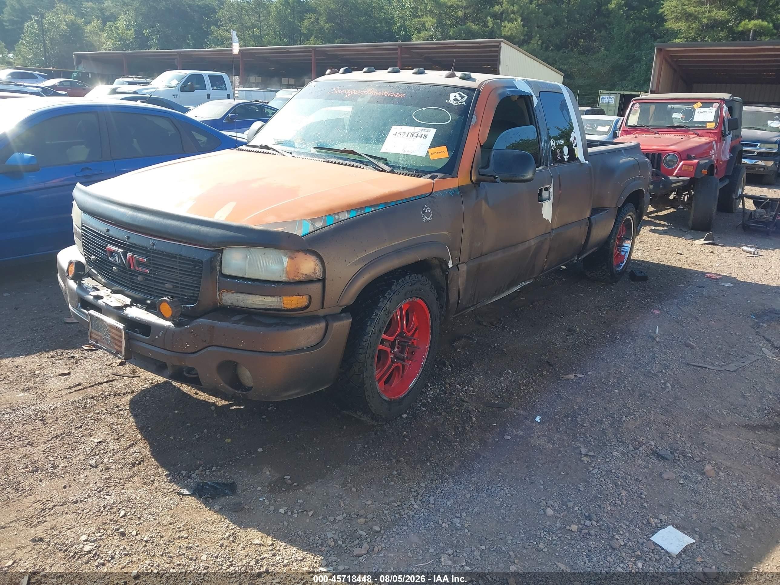 2004 Gmc Sierra 1500 Slt Brown vin: 1GTEC19T14Z348164