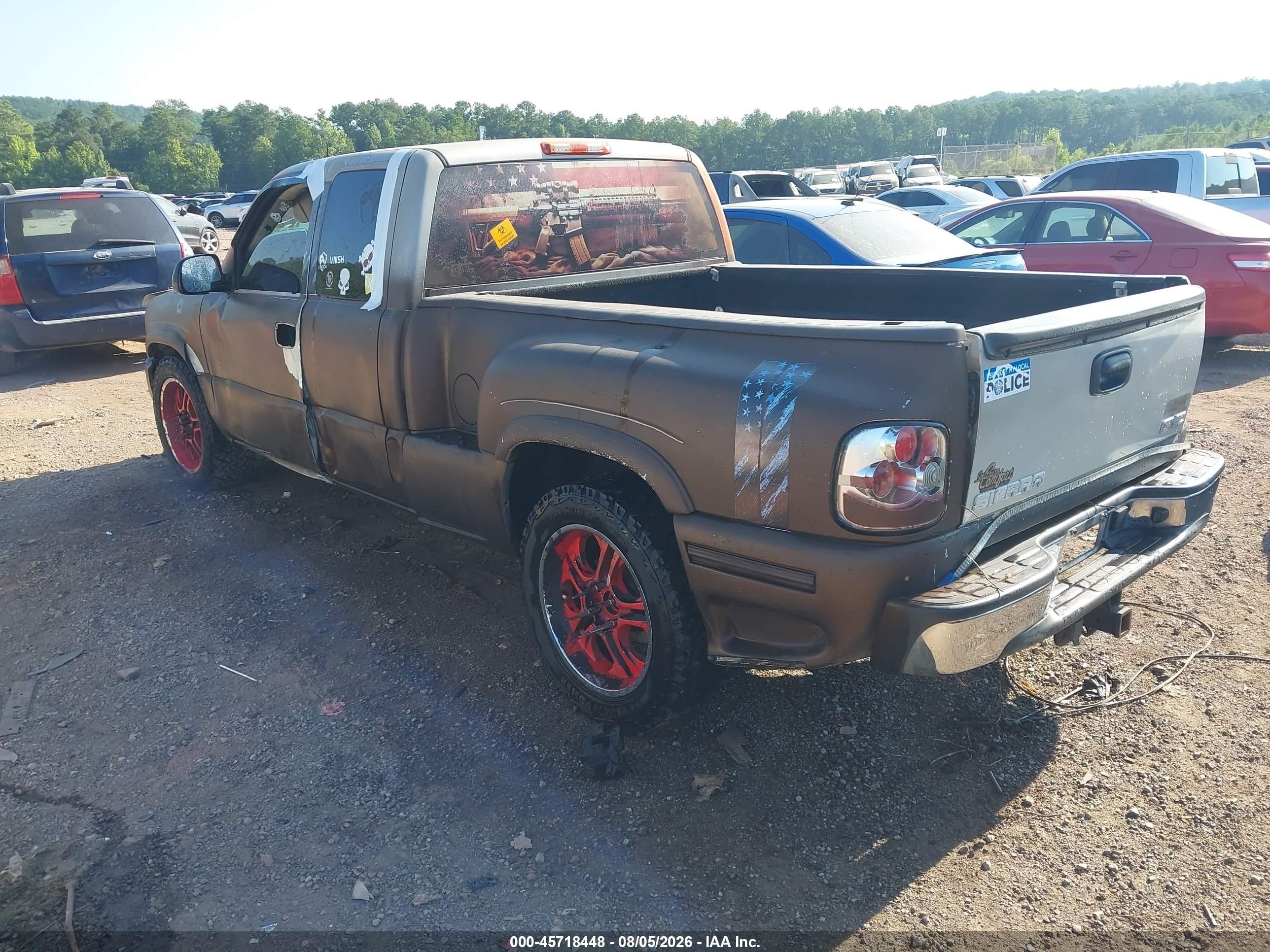 2004 Gmc Sierra 1500 Slt Brown vin: 1GTEC19T14Z348164