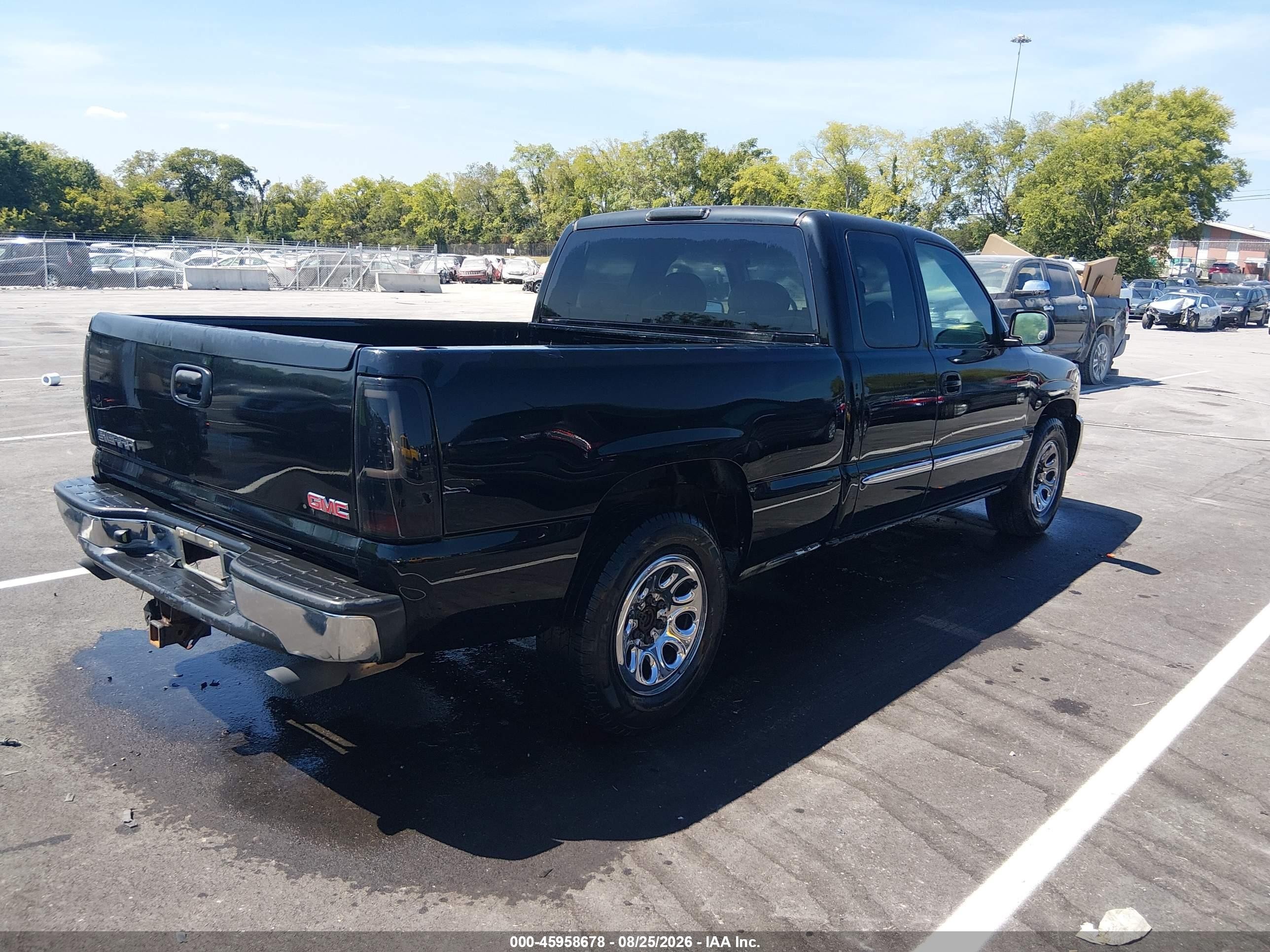 2006 Gmc Sierra 1500 Sle1 Black vin: 1GTEC19T26Z126834