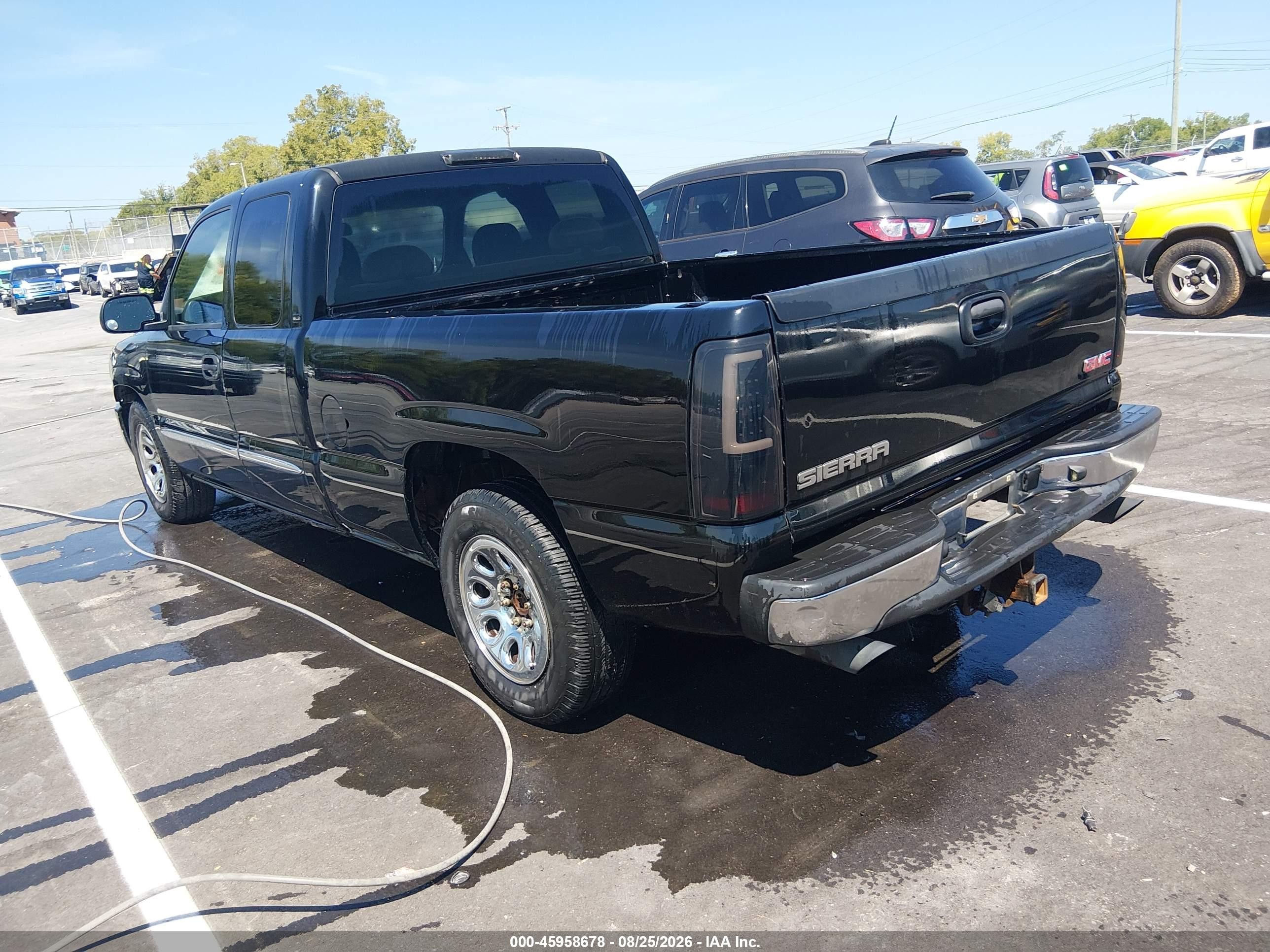 2006 Gmc Sierra 1500 Sle1 Black vin: 1GTEC19T26Z126834