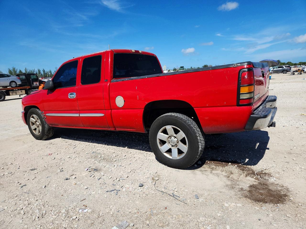 2006 Gmc New Sierra C1500 Red vin: 1GTEC19T26Z150325