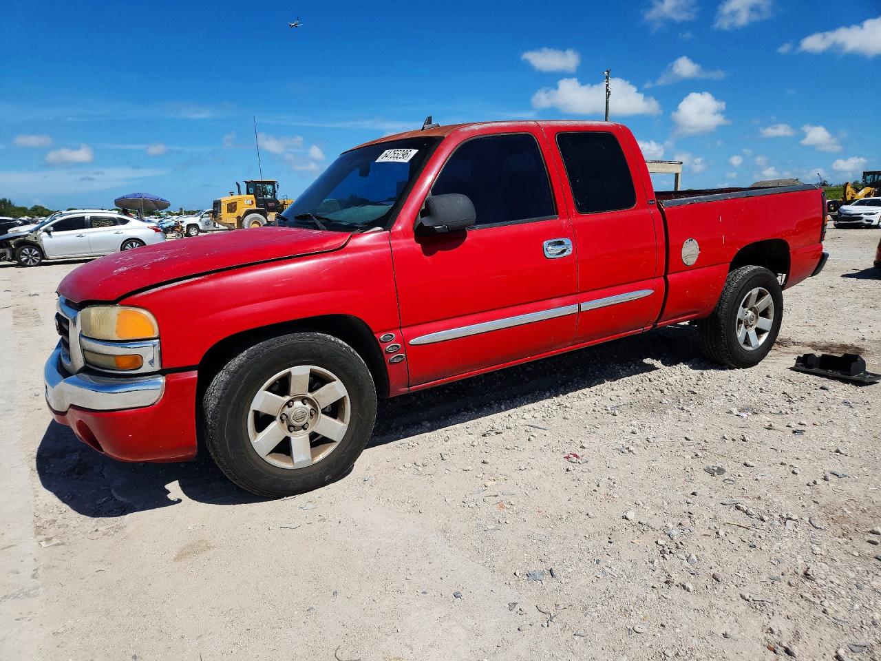 2006 Gmc New Sierra C1500 Red vin: 1GTEC19T26Z150325