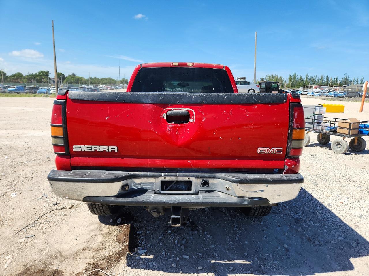 2006 Gmc New Sierra C1500 Red vin: 1GTEC19T26Z150325