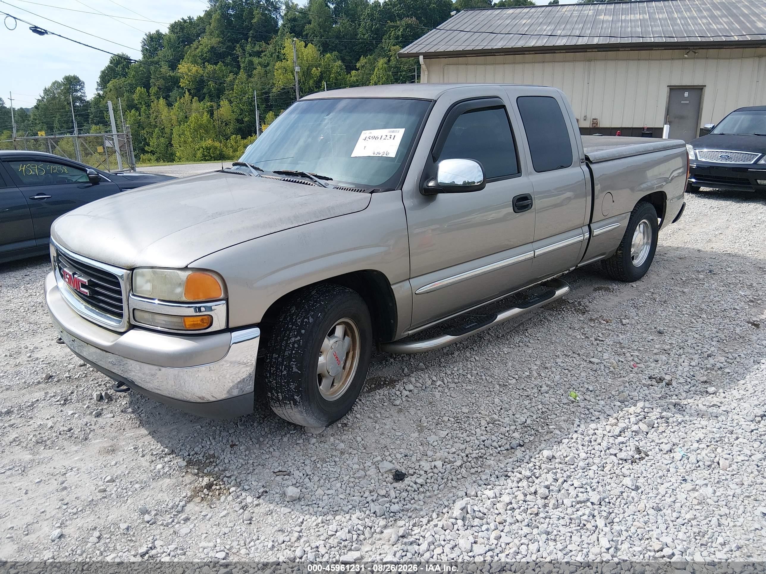 2001 Gmc Sierra 1500 Sle Gold vin: 1GTEC19T31Z109596