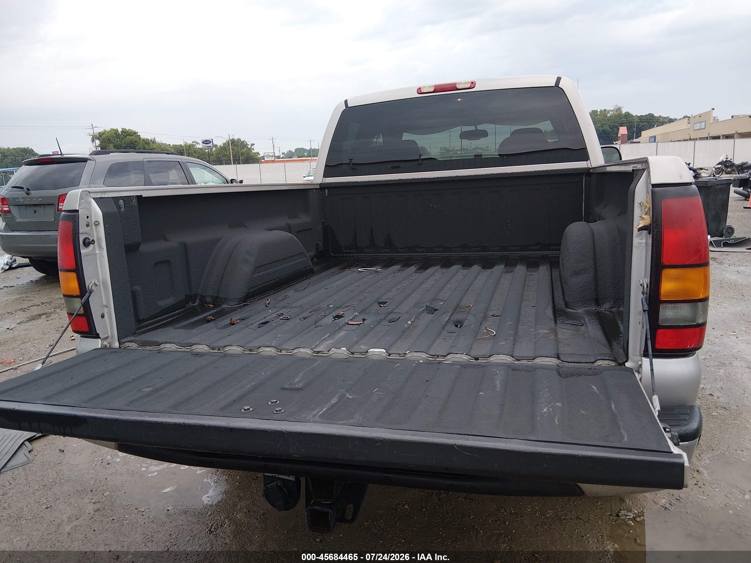 2005 Gmc Sierra 1500 Sle Серый vin: 1GTEC19T35Z335398